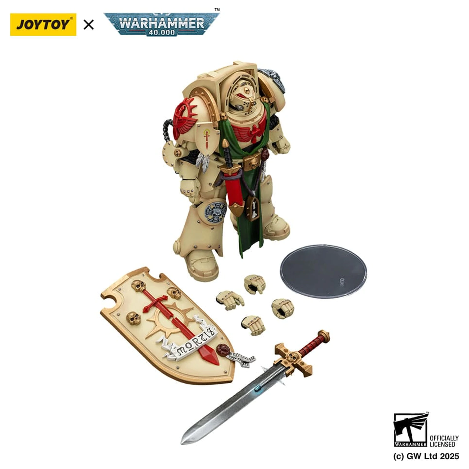 Warhammer 40,000 Action Figure Dark Angels Deathwing Knight 3 14 cm product photo