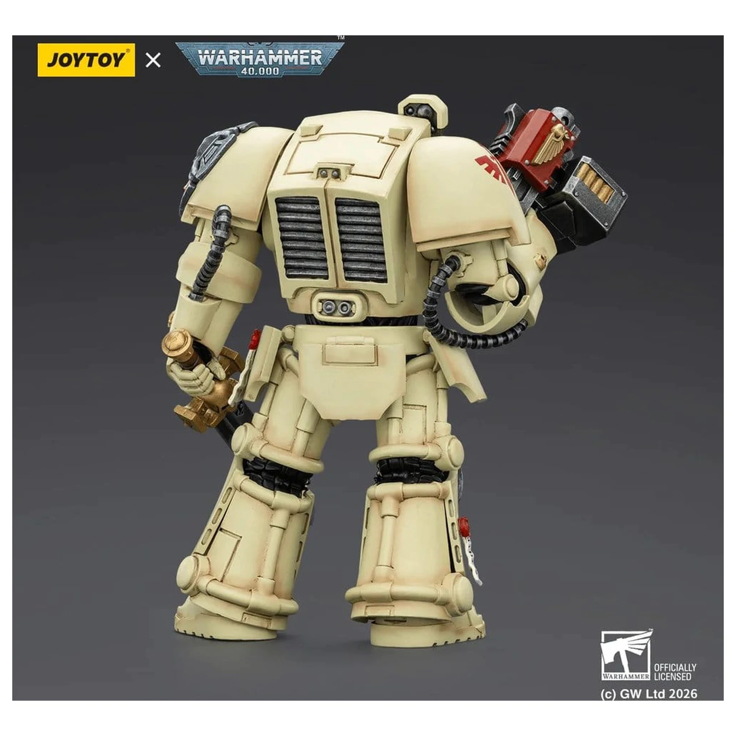 Warhammer 40,000 Action Figure Dark Angels Deathwing Terminator 1 with Power Sword and Storm Bolter 14 cm product photo