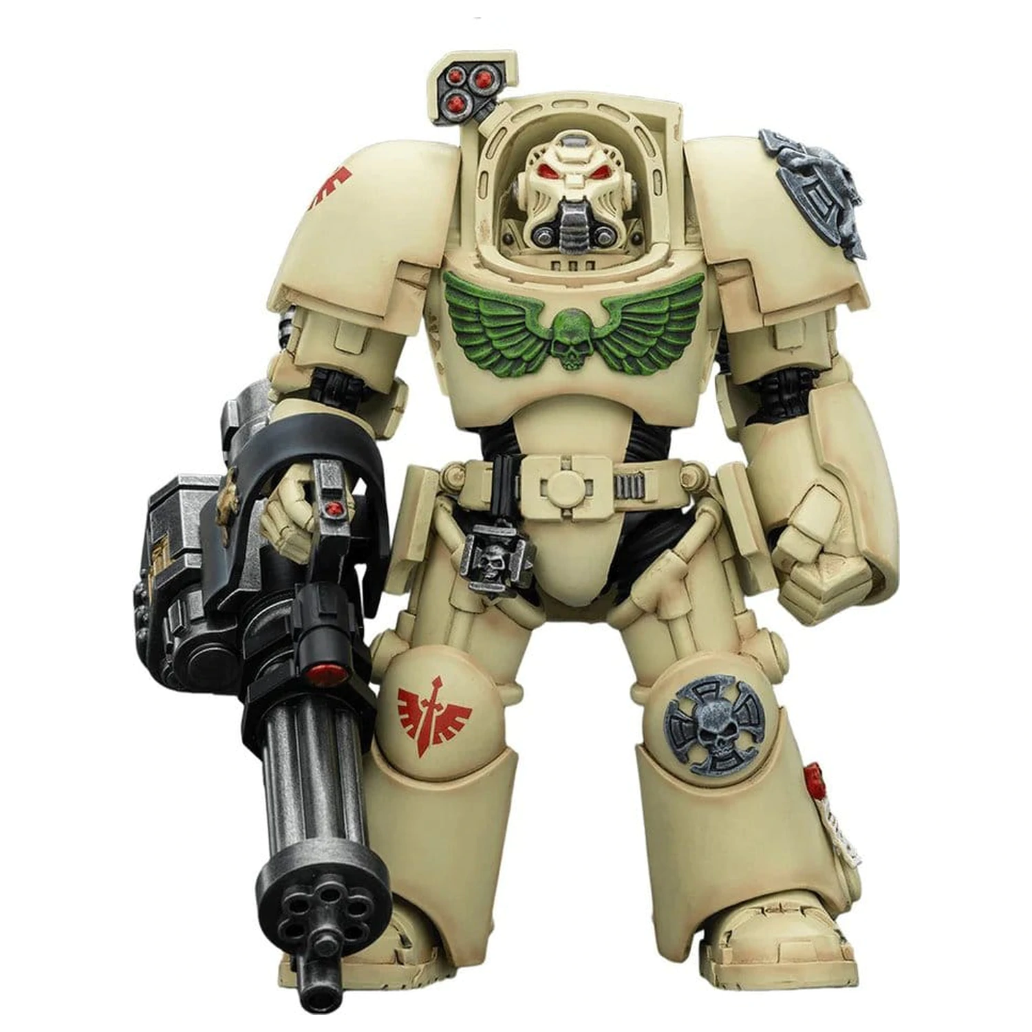 Warhammer 40,000 Action Figure Dark Angels Deathwing Terminator 3 with Power Fist and Assault Cannon 14 cm product photo