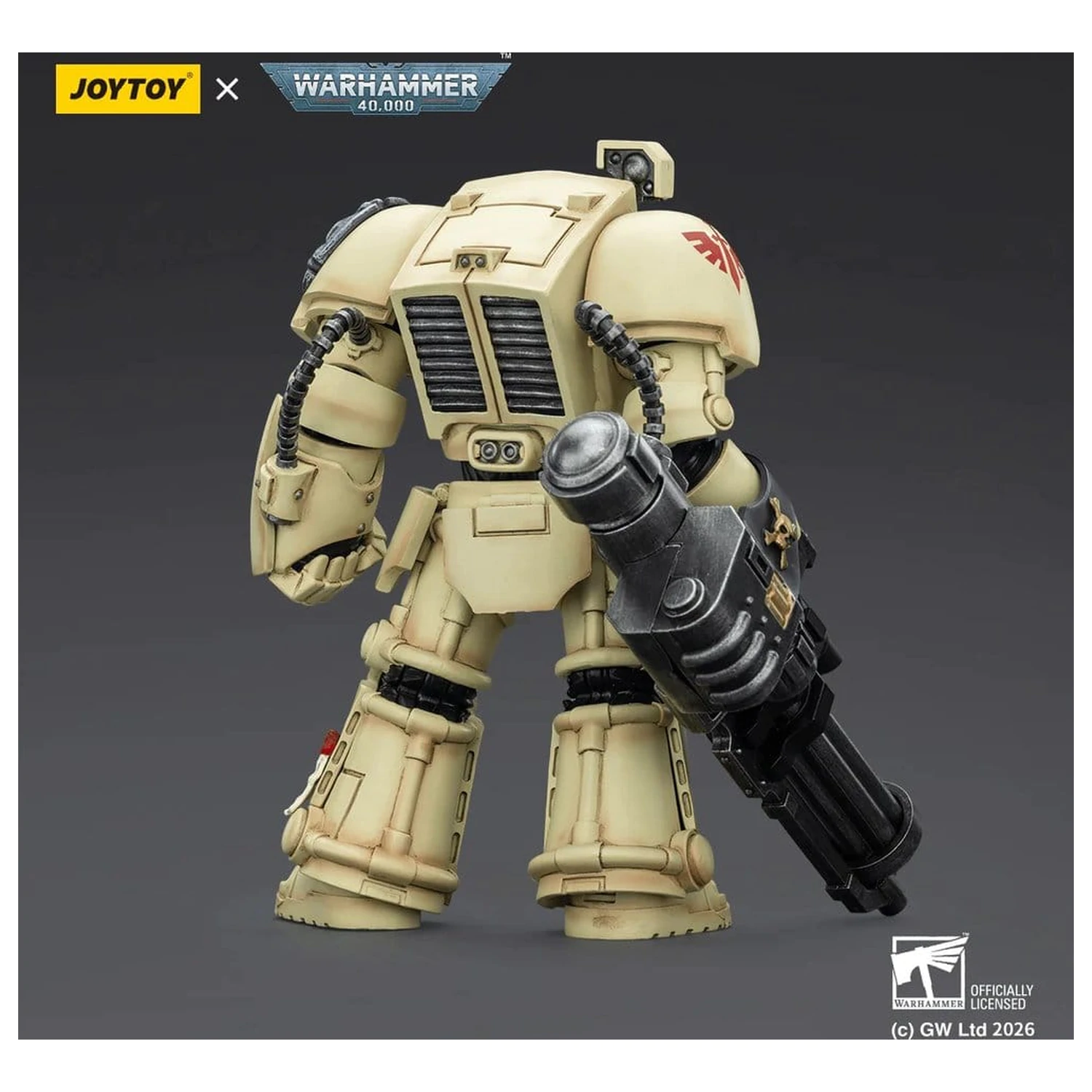 Warhammer 40,000 Action Figure Dark Angels Deathwing Terminator 3 with Power Fist and Assault Cannon 14 cm product photo