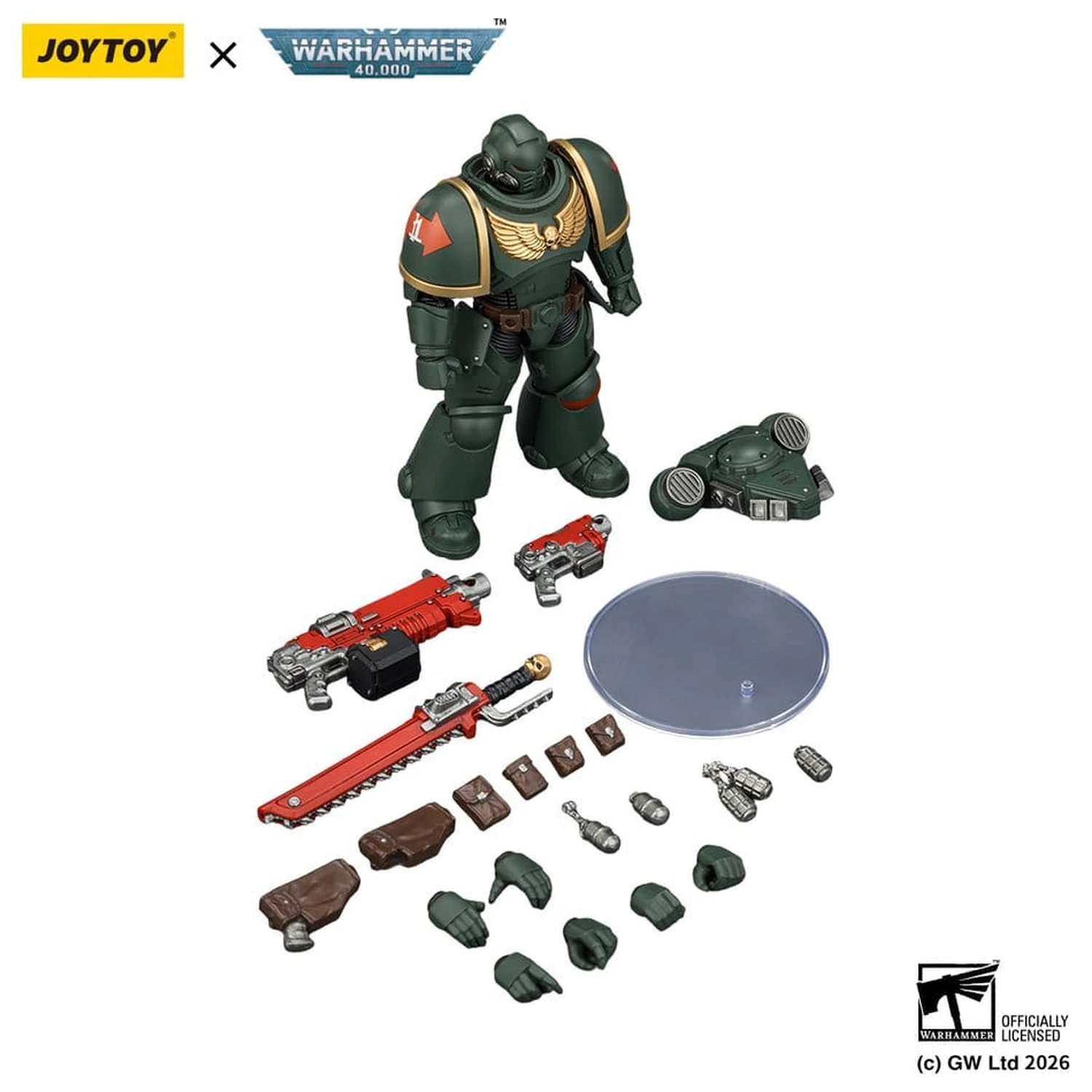 Warhammer 40,000 Action Figure Dark Angels Intercessor 12 cm product photo