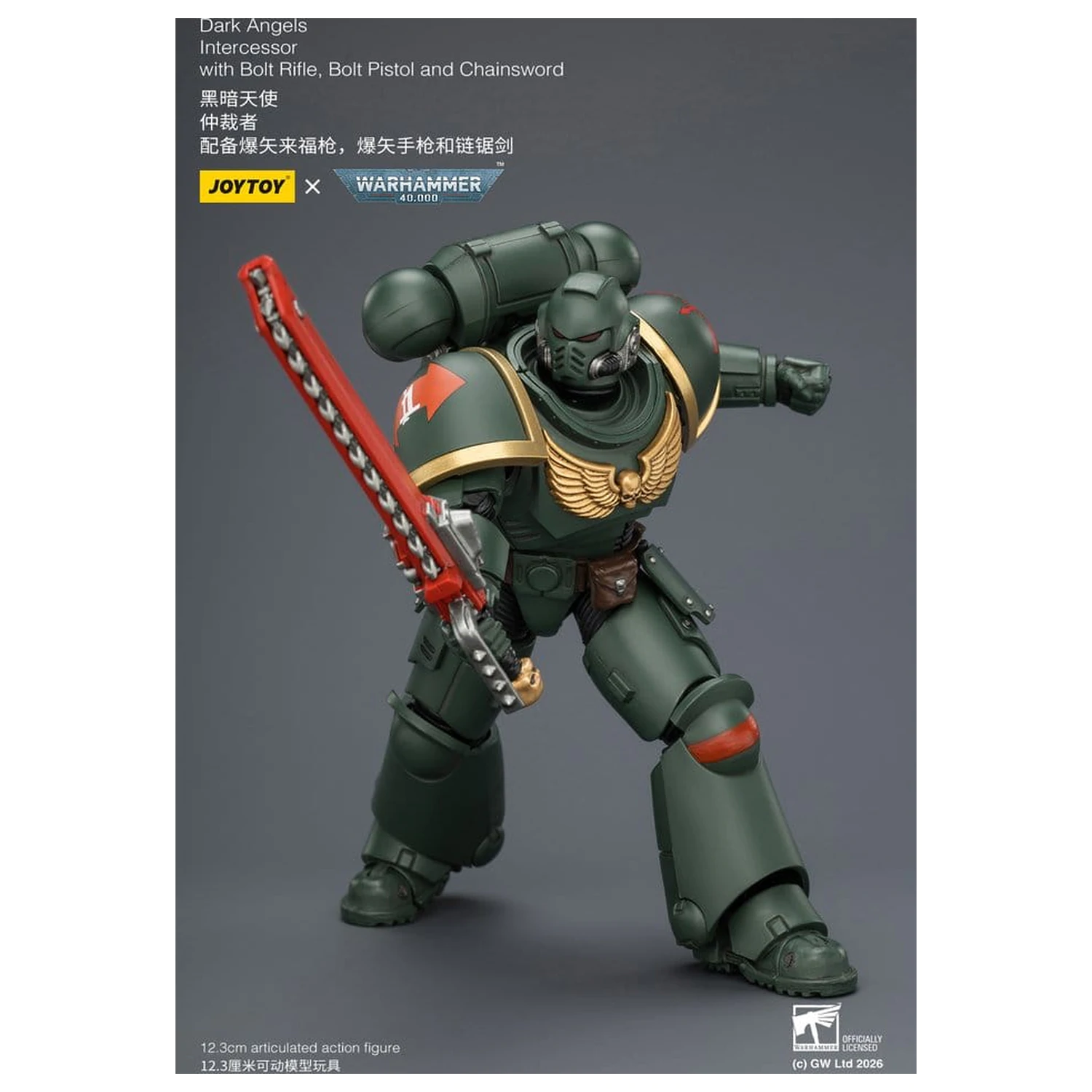 Warhammer 40,000 Action Figure Dark Angels Intercessor 12 cm product photo
