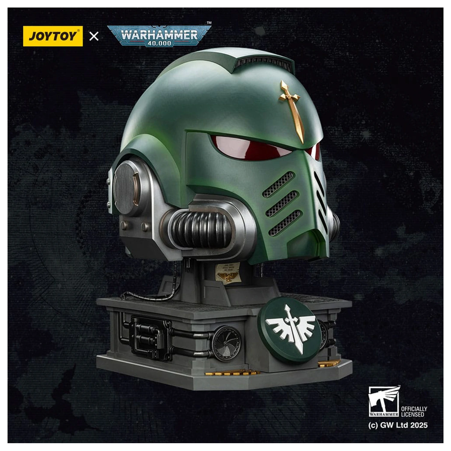 Warhammer 40,000: Dark Angels MkX Helmet & Display Stand 44 cm product photo