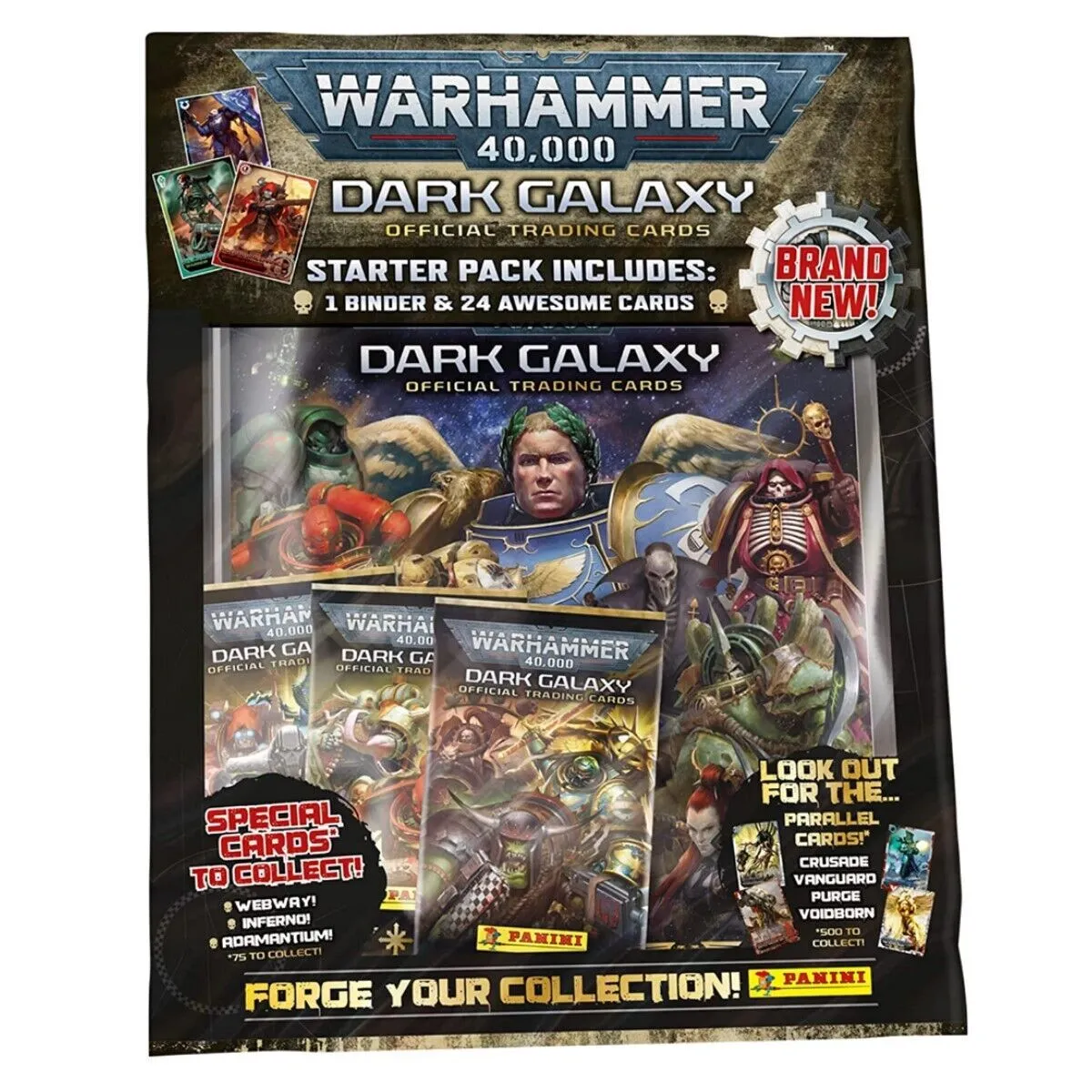 Warhammer 40.000 Dark Galaxy Trading Cards Starter Pack *English Version* product photo