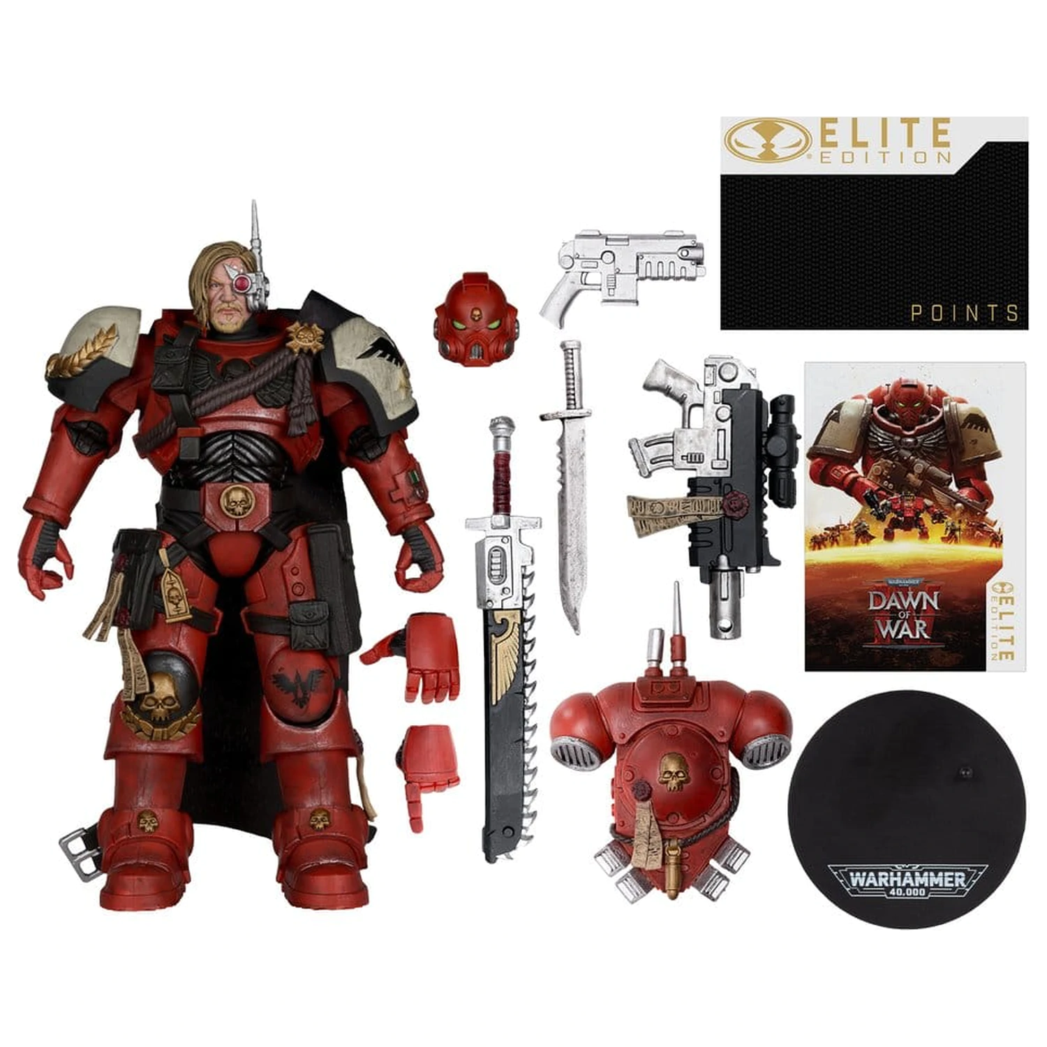 Warhammer 40,000 Dawn of War McFarlane Elite Edition Action Figure Captain Cyrus (Dawn of War 4) 20 cm product photo
