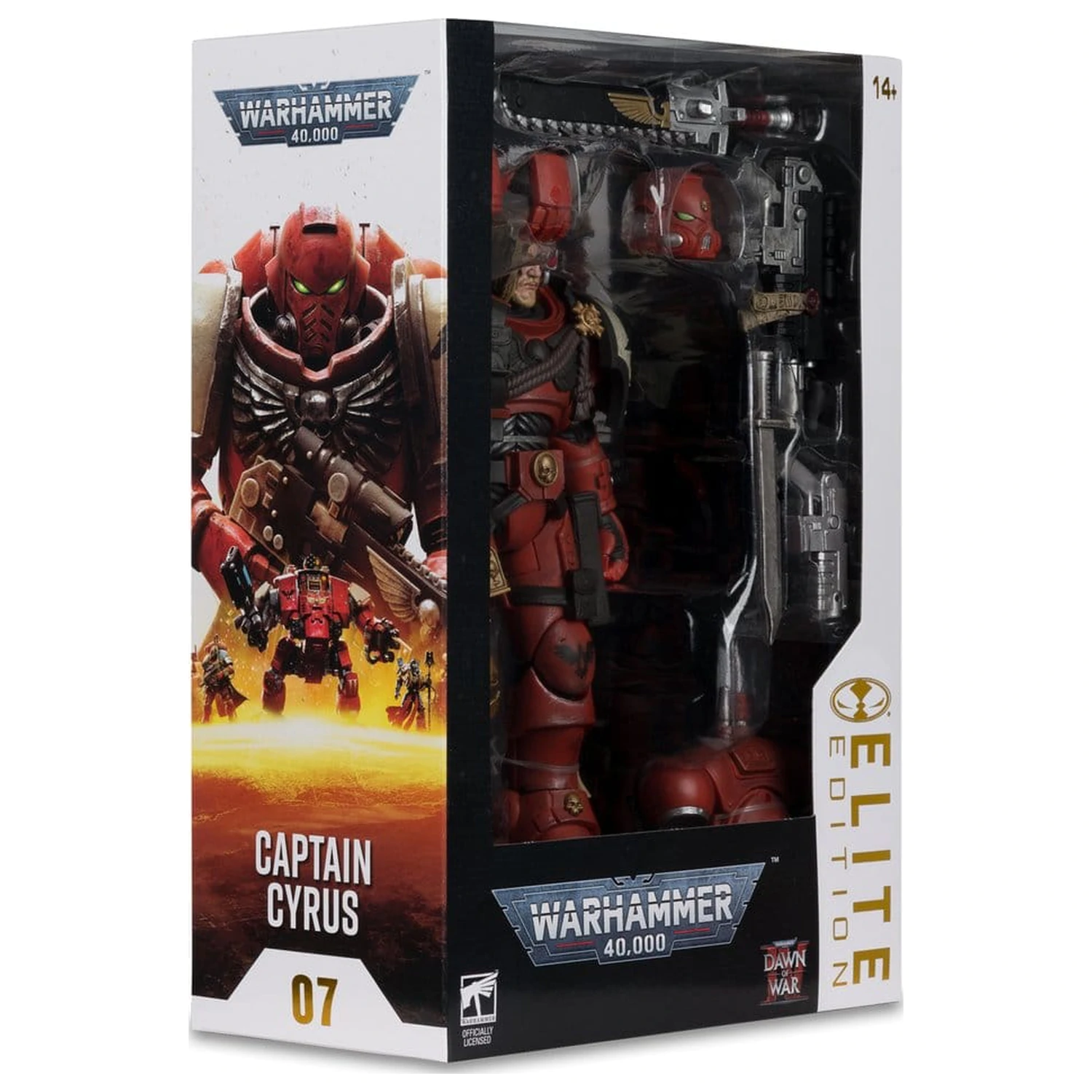 Warhammer 40,000 Dawn of War McFarlane Elite Edition Action Figure Captain Cyrus (Dawn of War 4) 20 cm product photo