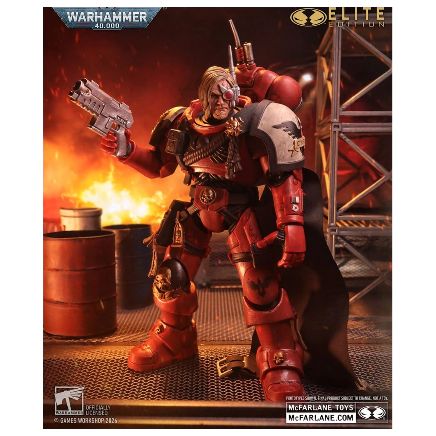 Warhammer 40,000 Dawn of War McFarlane Elite Edition Action Figure Captain Cyrus (Dawn of War 4) 20 cm product photo