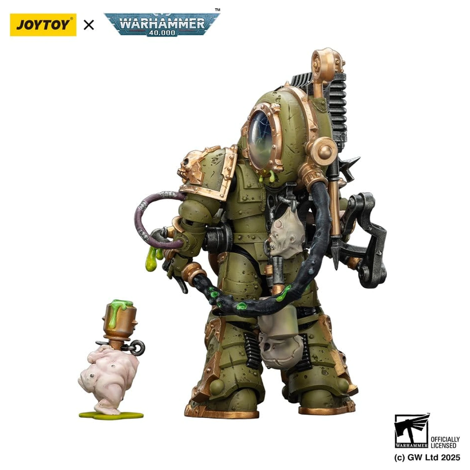 Warhammer 40,000 Action Figure Death Guard Foul Blight spawn with Plague Sprayer 12 cm product photo