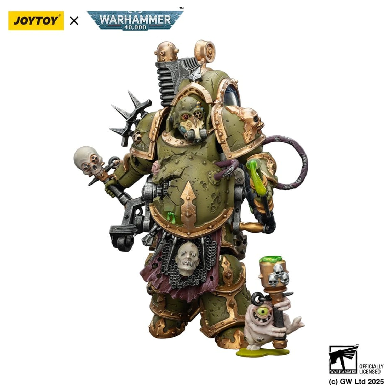 Warhammer 40,000 Action Figure Death Guard Foul Blight spawn with Plague Sprayer 12 cm product photo