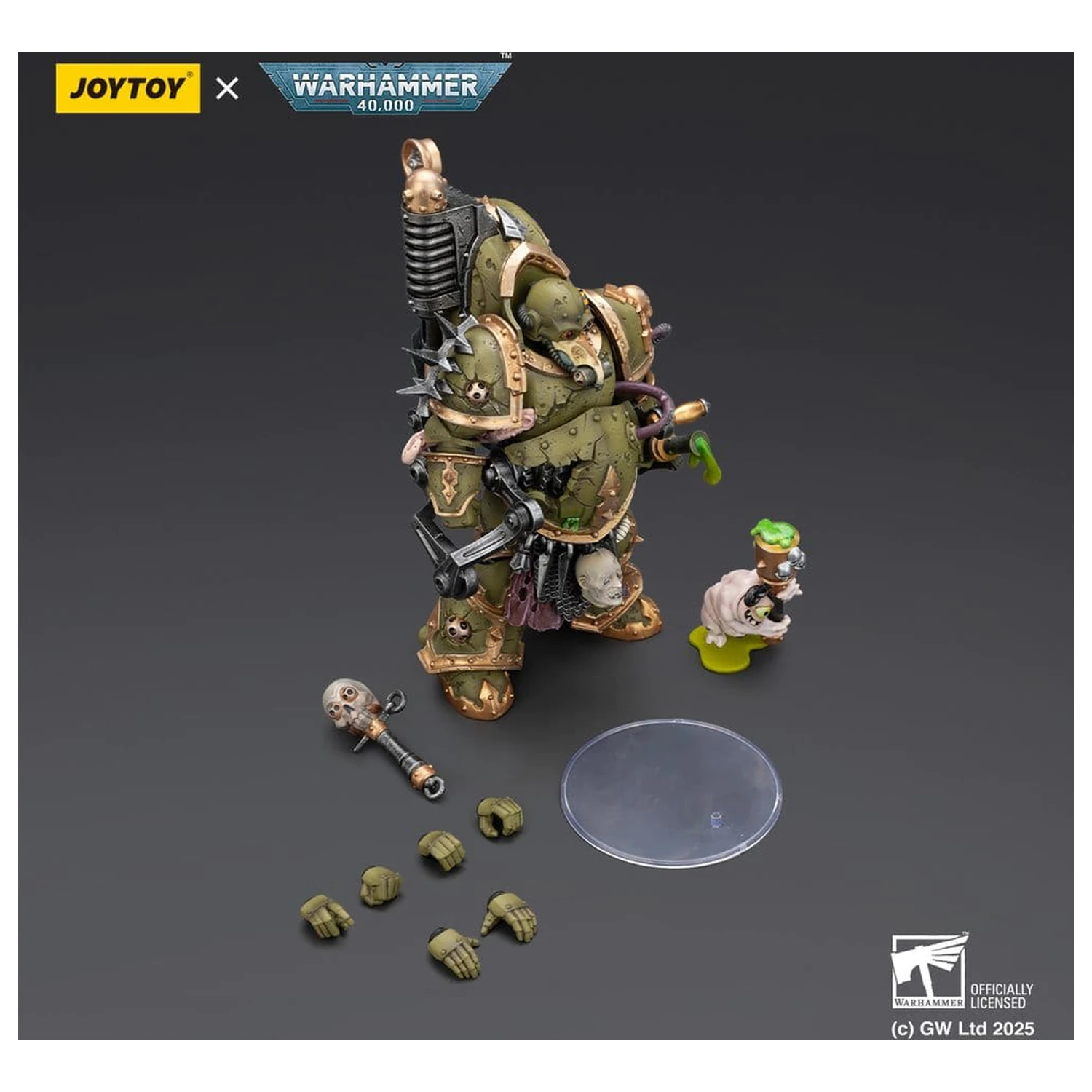 Warhammer 40,000 Action Figure Death Guard Foul Blight spawn with Plague Sprayer 12 cm product photo