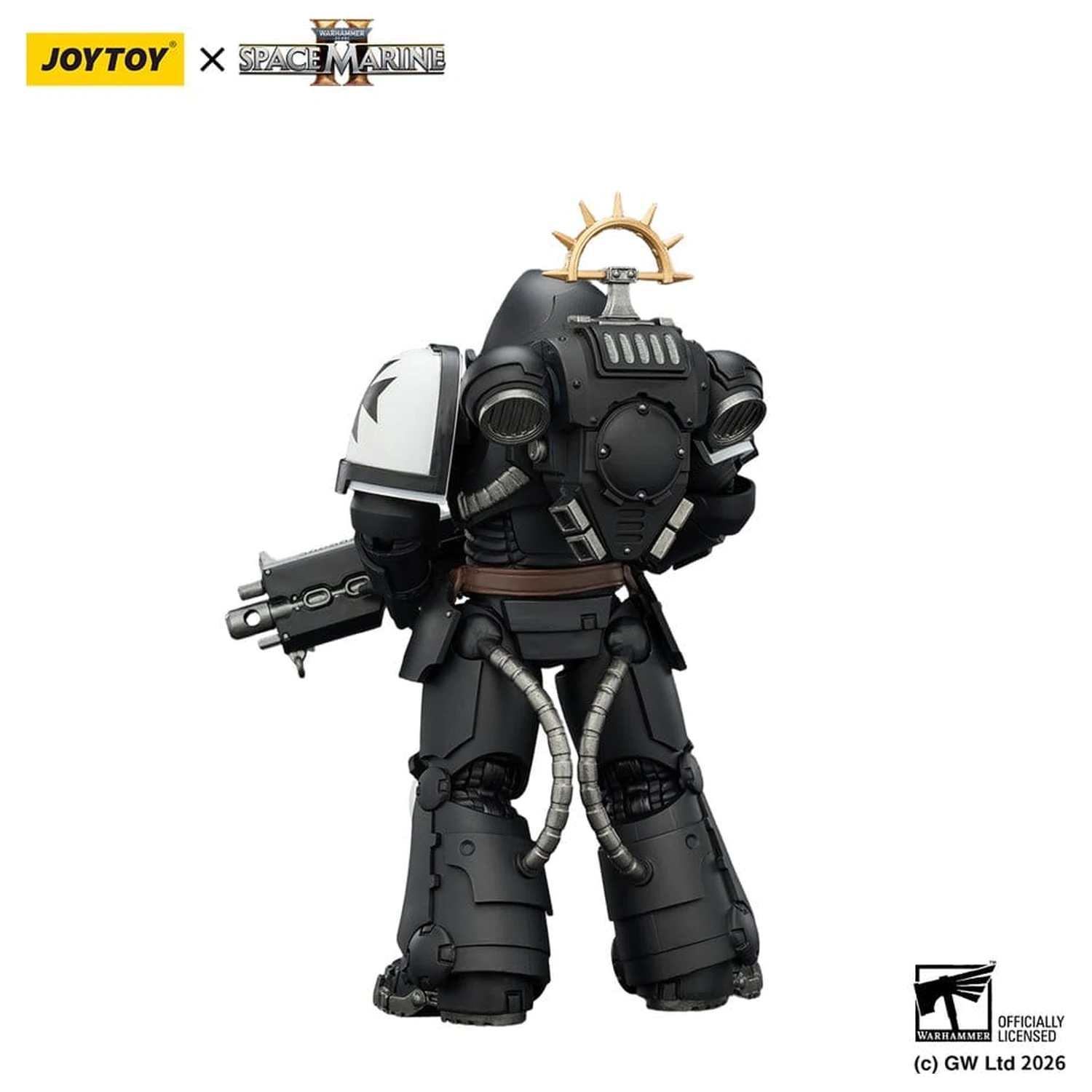 Warhammer 40,000 Action Figure Game Edition Black Templars Heavy Intercessor 13 cm product photo