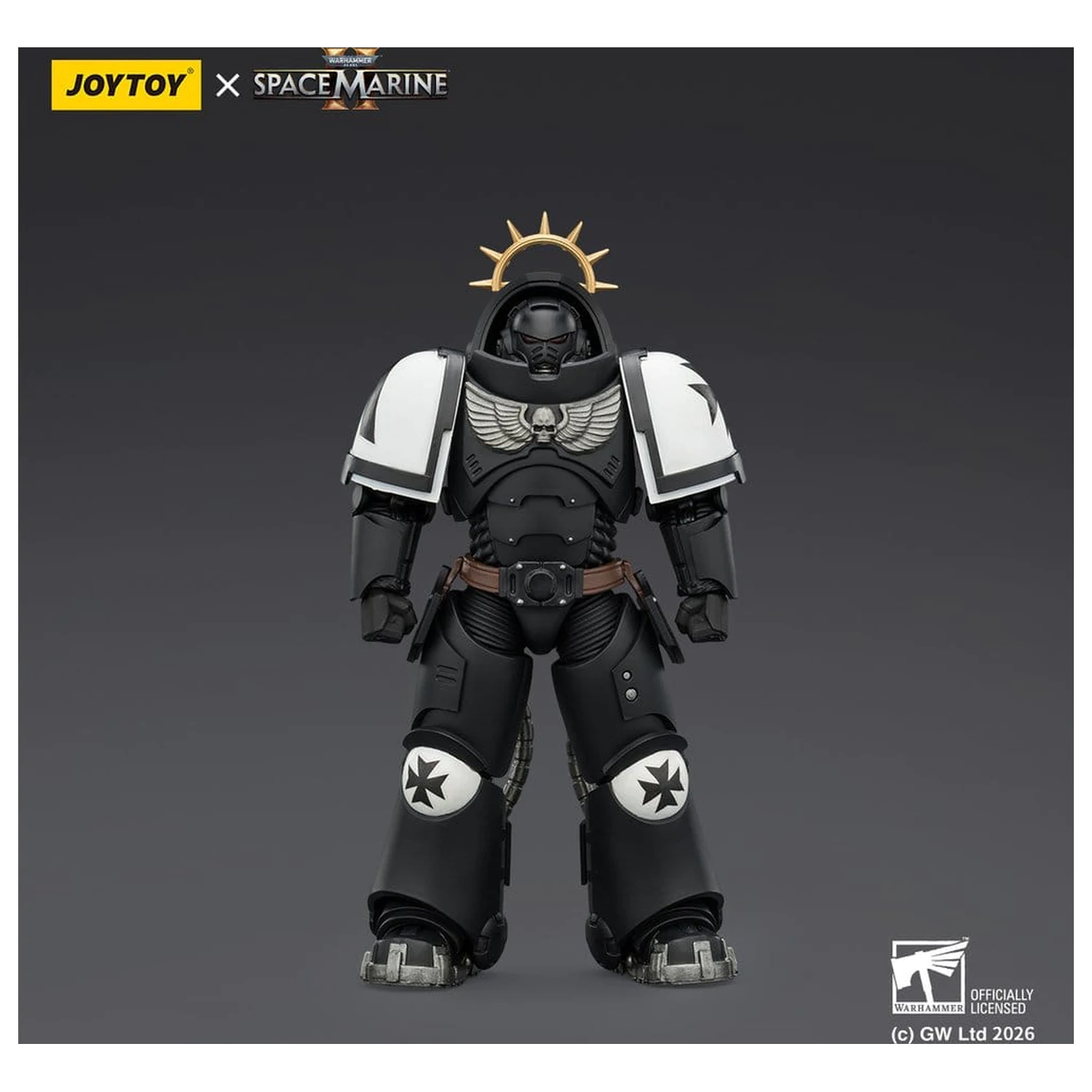 Warhammer 40,000 Action Figure Game Edition Black Templars Heavy Intercessor 13 cm product photo