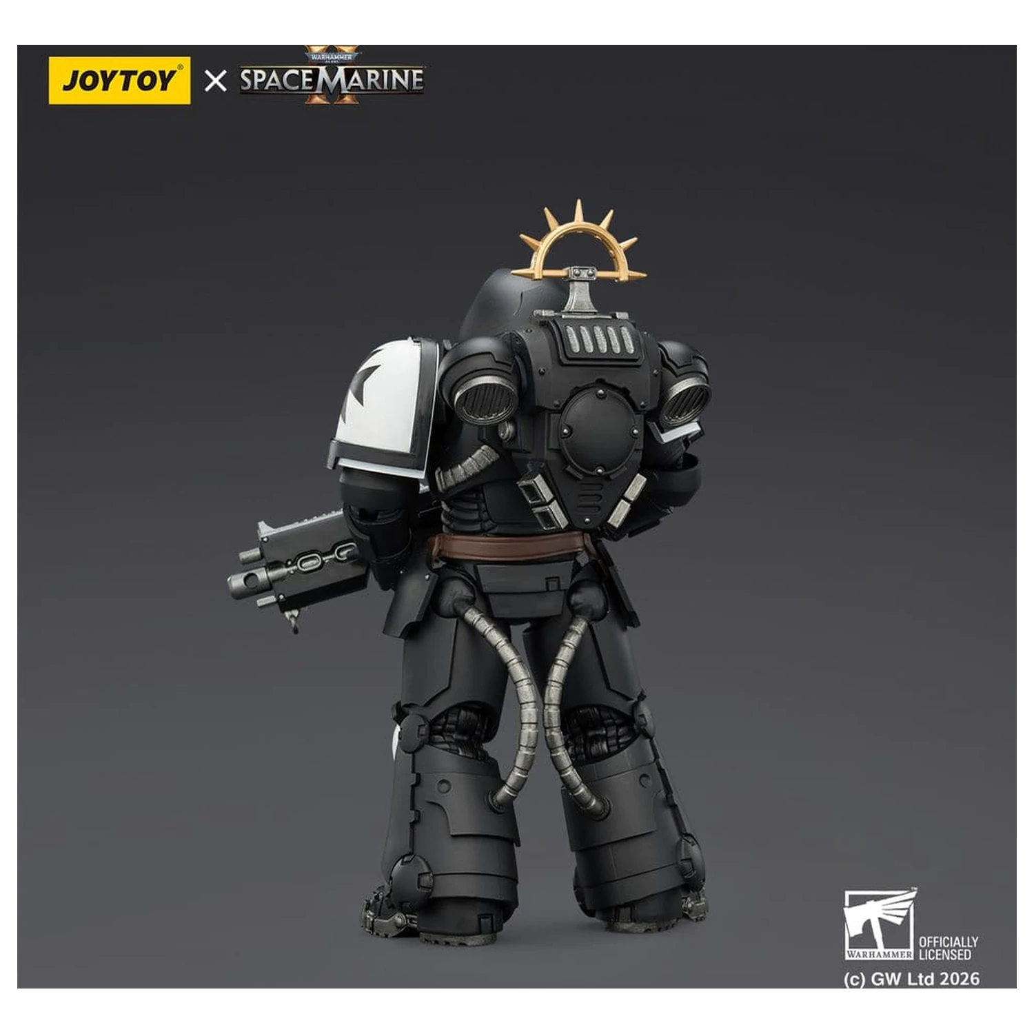 Warhammer 40,000 Action Figure Game Edition Black Templars Heavy Intercessor 13 cm product photo