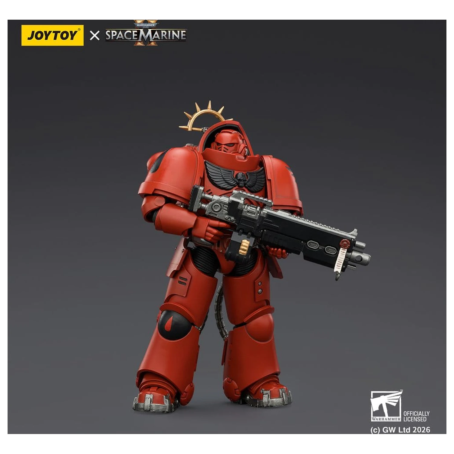 Warhammer 40,000 Action Figure Game Edition Blood Angels Heavy Intercessor 13 cm product photo