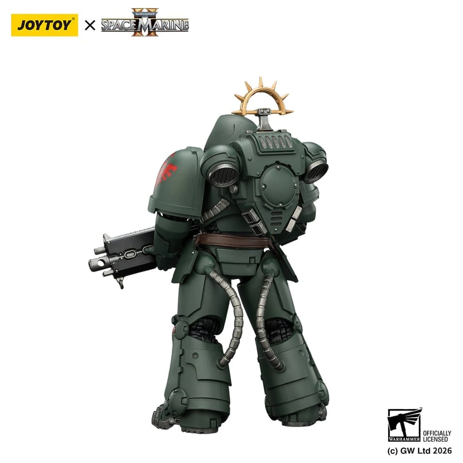 Warhammer 40,000 Action Figure Game Edition Dark Angels Heavy Intercessor 13 cm product photo