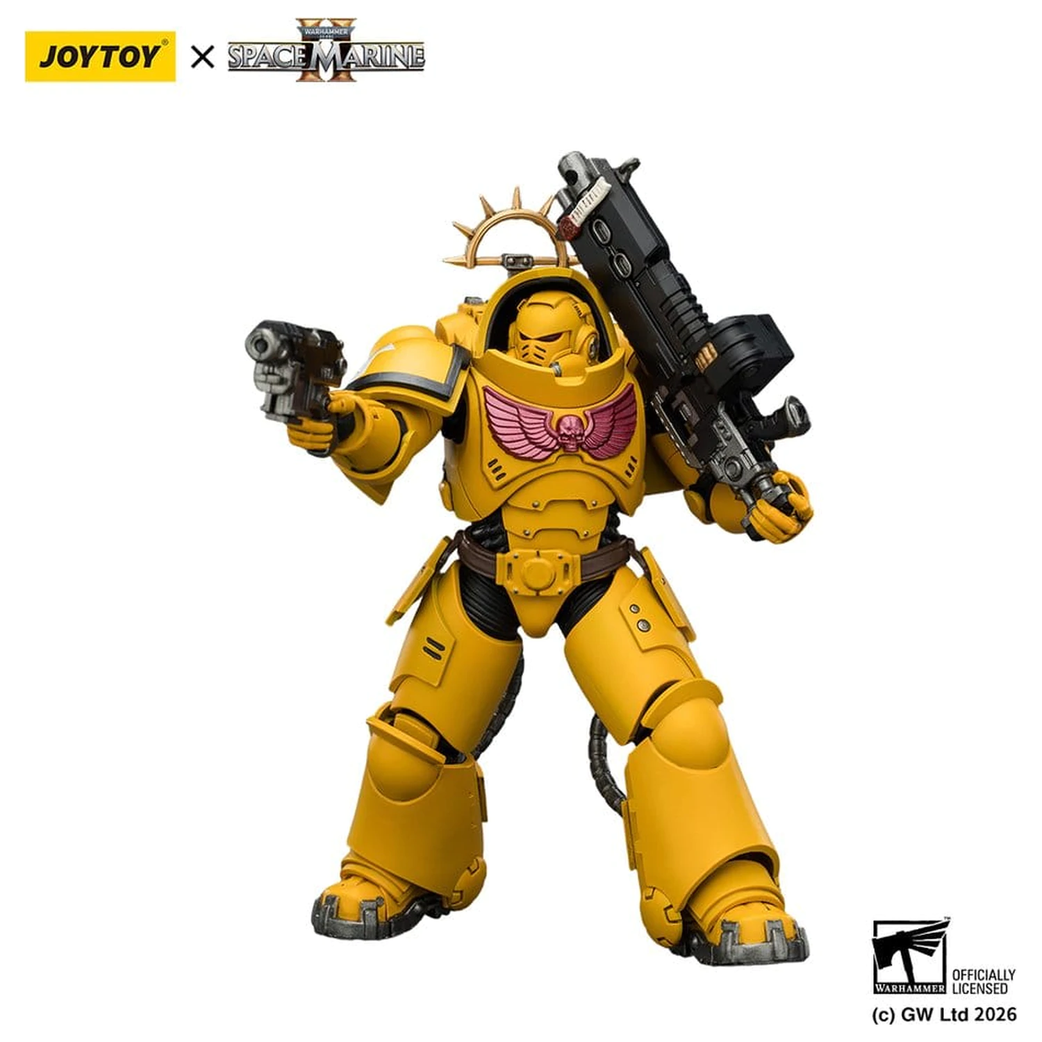 Warhammer 40,000 Action Figure Game Edition Imperial Fists Heavy Intercessor 13 cm product photo