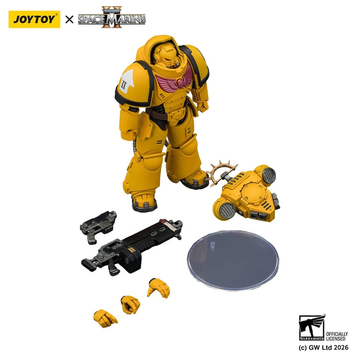 Warhammer 40,000 Action Figure Game Edition Imperial Fists Heavy Intercessor 13 cm product photo