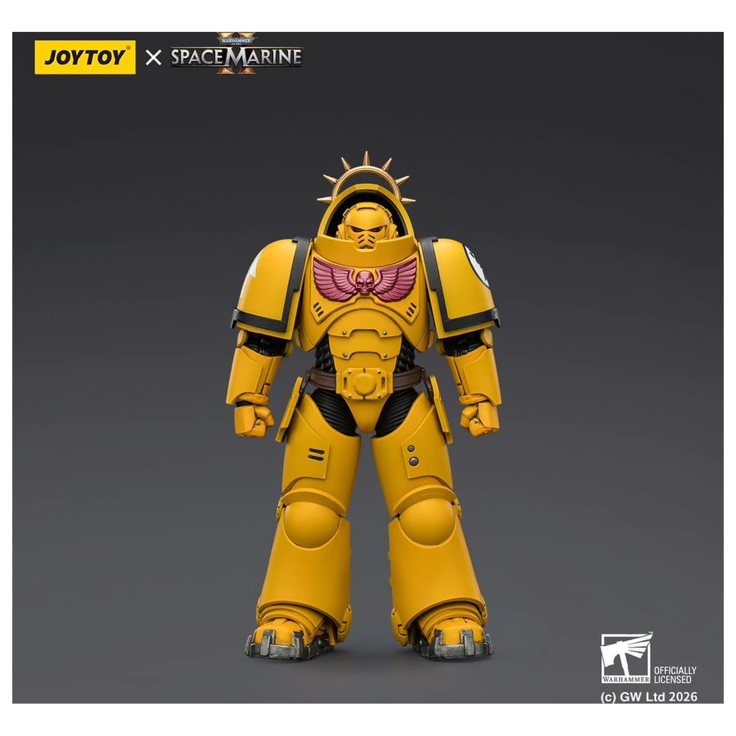 Warhammer 40,000 Action Figure Game Edition Imperial Fists Heavy Intercessor 13 cm product photo