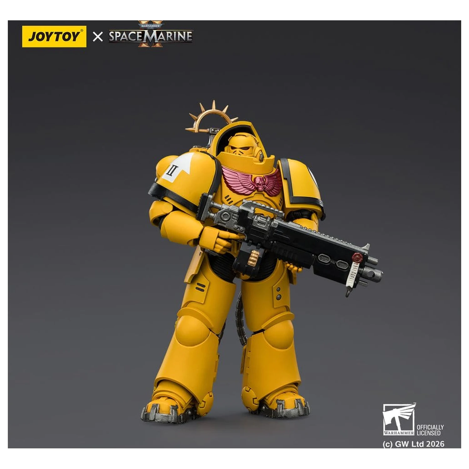 Warhammer 40,000 Action Figure Game Edition Imperial Fists Heavy Intercessor 13 cm product photo