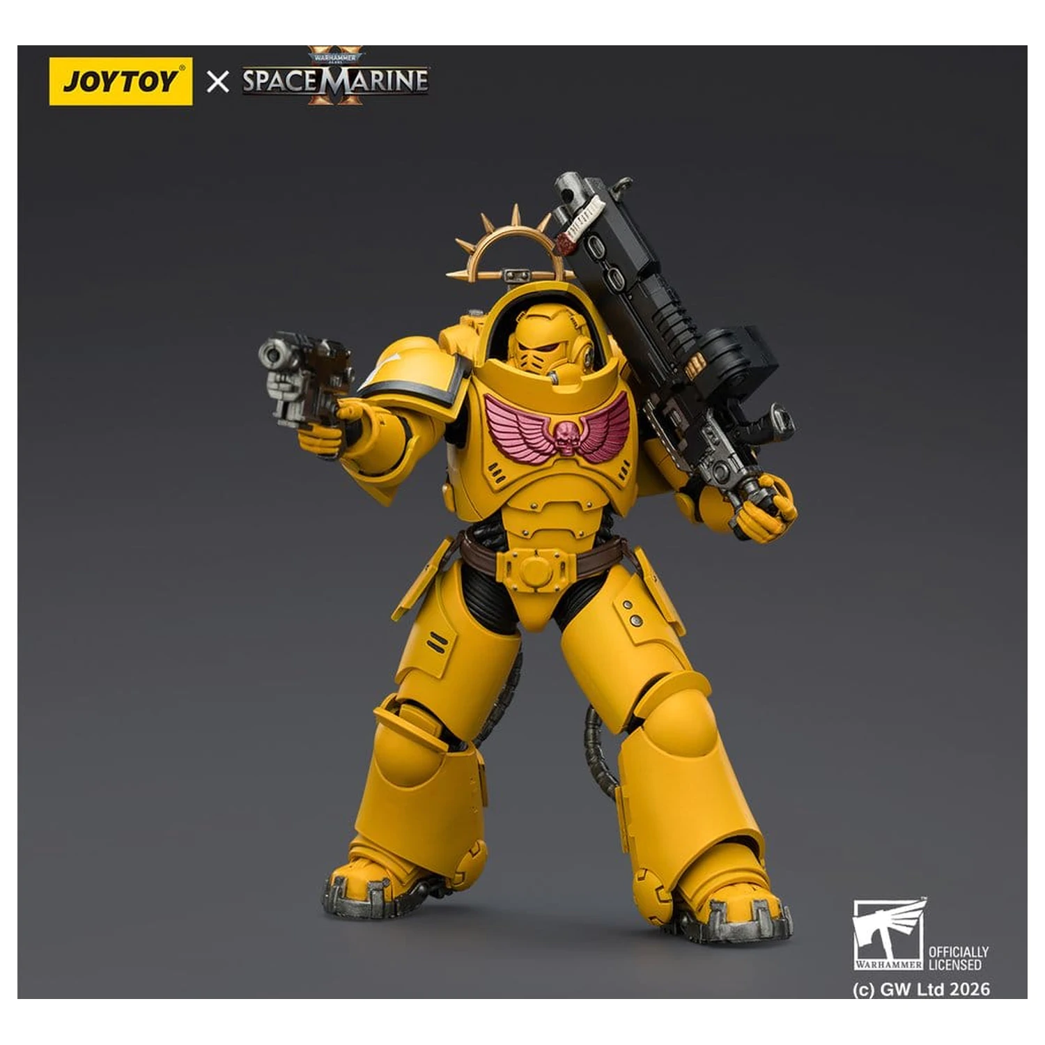 Warhammer 40,000 Action Figure Game Edition Imperial Fists Heavy Intercessor 13 cm product photo