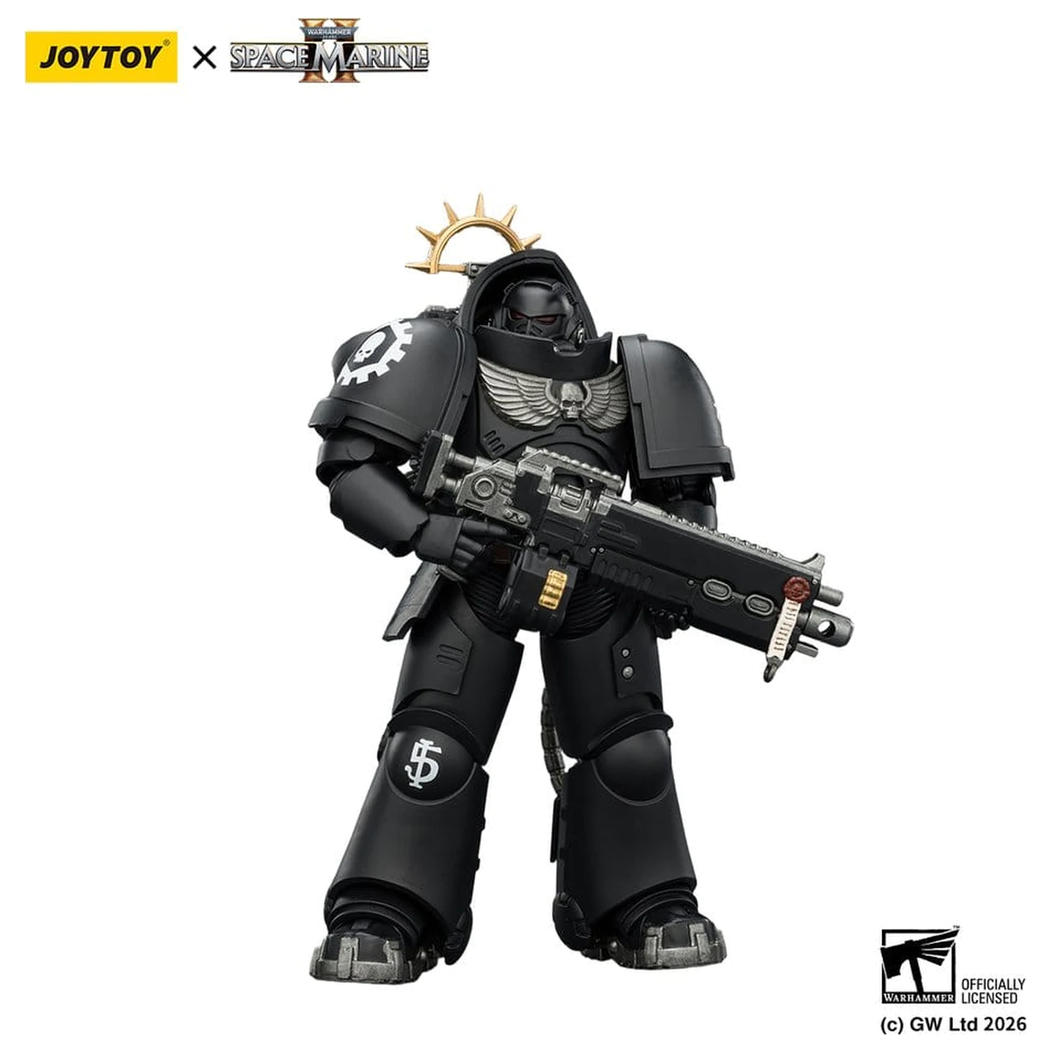 Warhammer 40,000 Action Figure Game Edition Iron Hands Heavy Intercessor 13 cm product photo