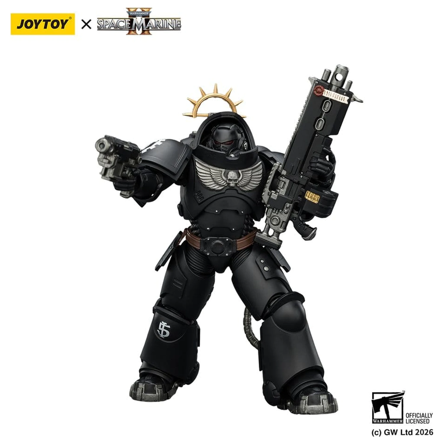 Warhammer 40,000 Action Figure Game Edition Iron Hands Heavy Intercessor 13 cm product photo
