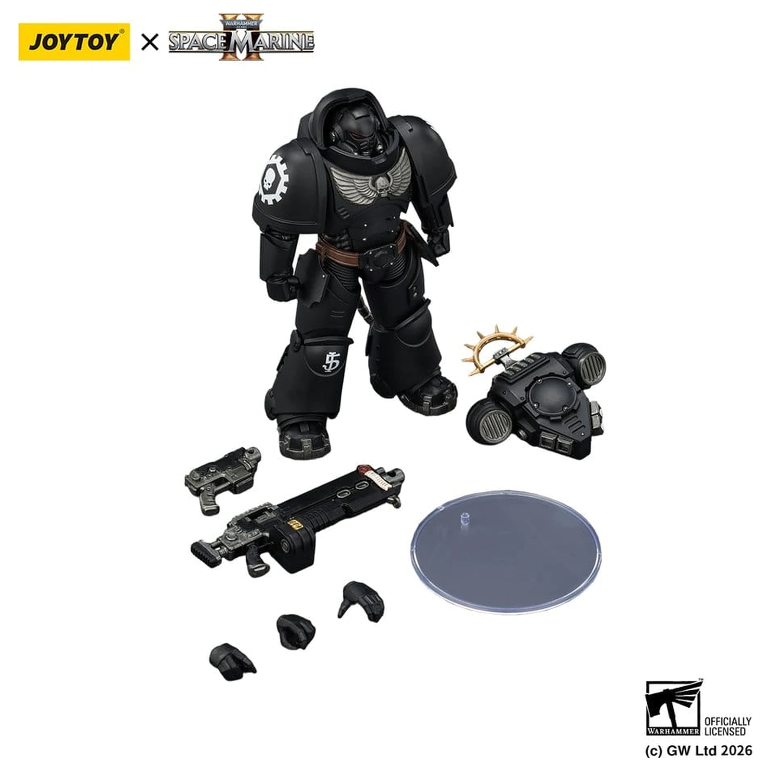 Warhammer 40,000 Action Figure Game Edition Iron Hands Heavy Intercessor 13 cm product photo