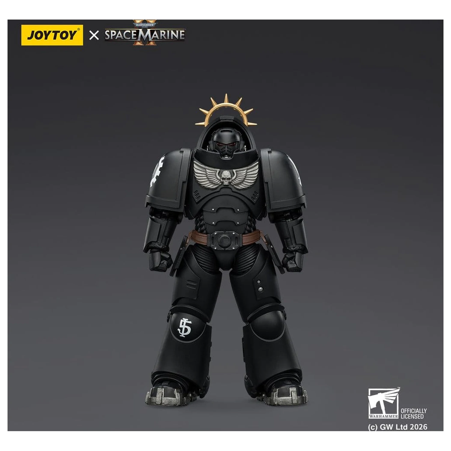 Warhammer 40,000 Action Figure Game Edition Iron Hands Heavy Intercessor 13 cm product photo
