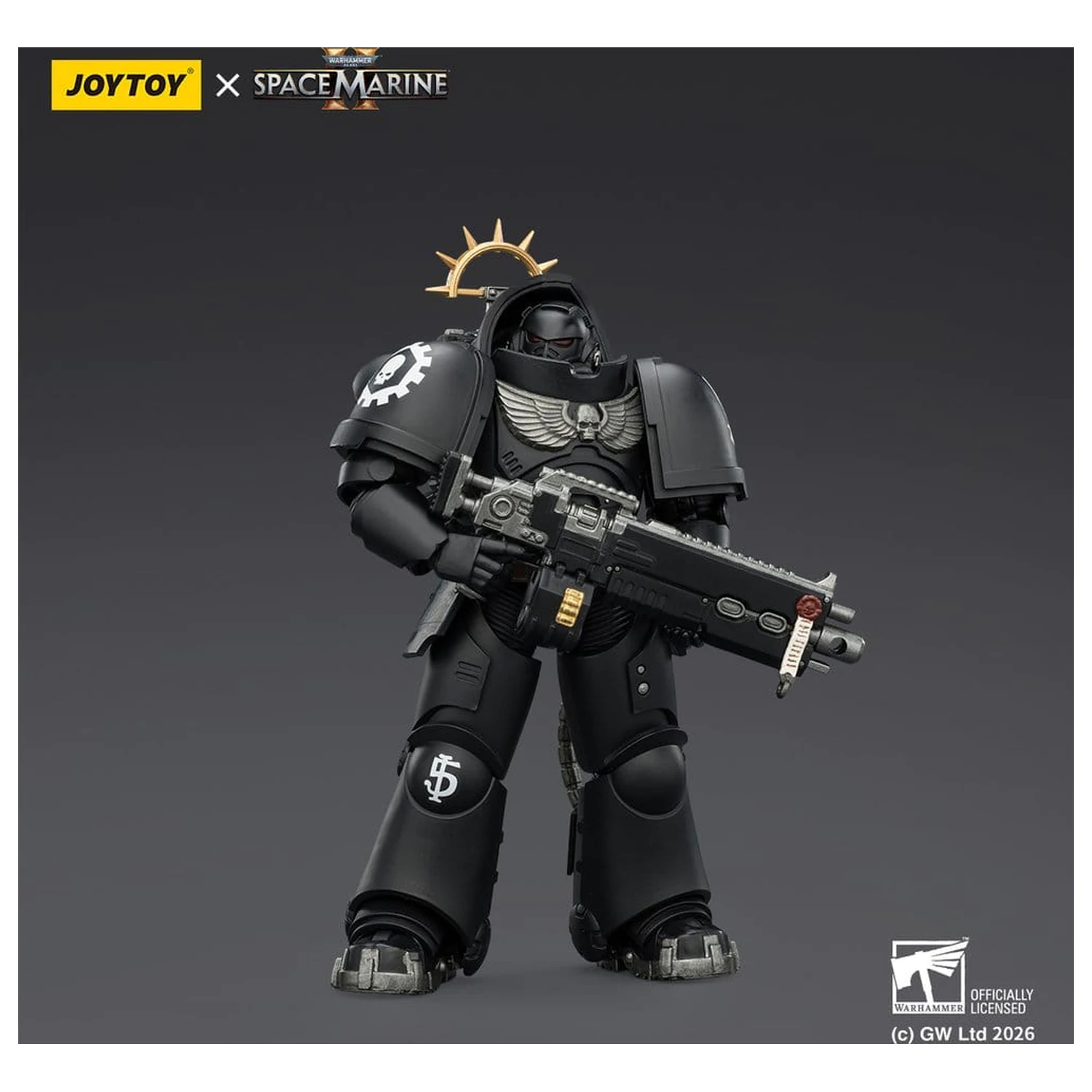 Warhammer 40,000 Action Figure Game Edition Iron Hands Heavy Intercessor 13 cm product photo
