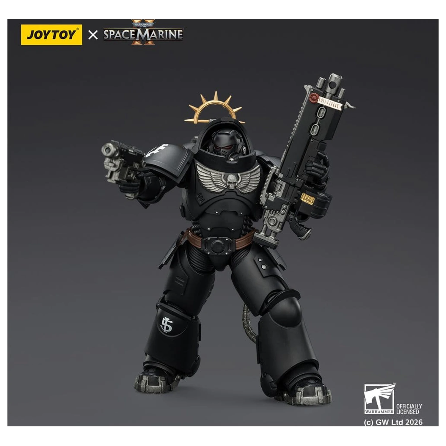 Warhammer 40,000 Action Figure Game Edition Iron Hands Heavy Intercessor 13 cm product photo