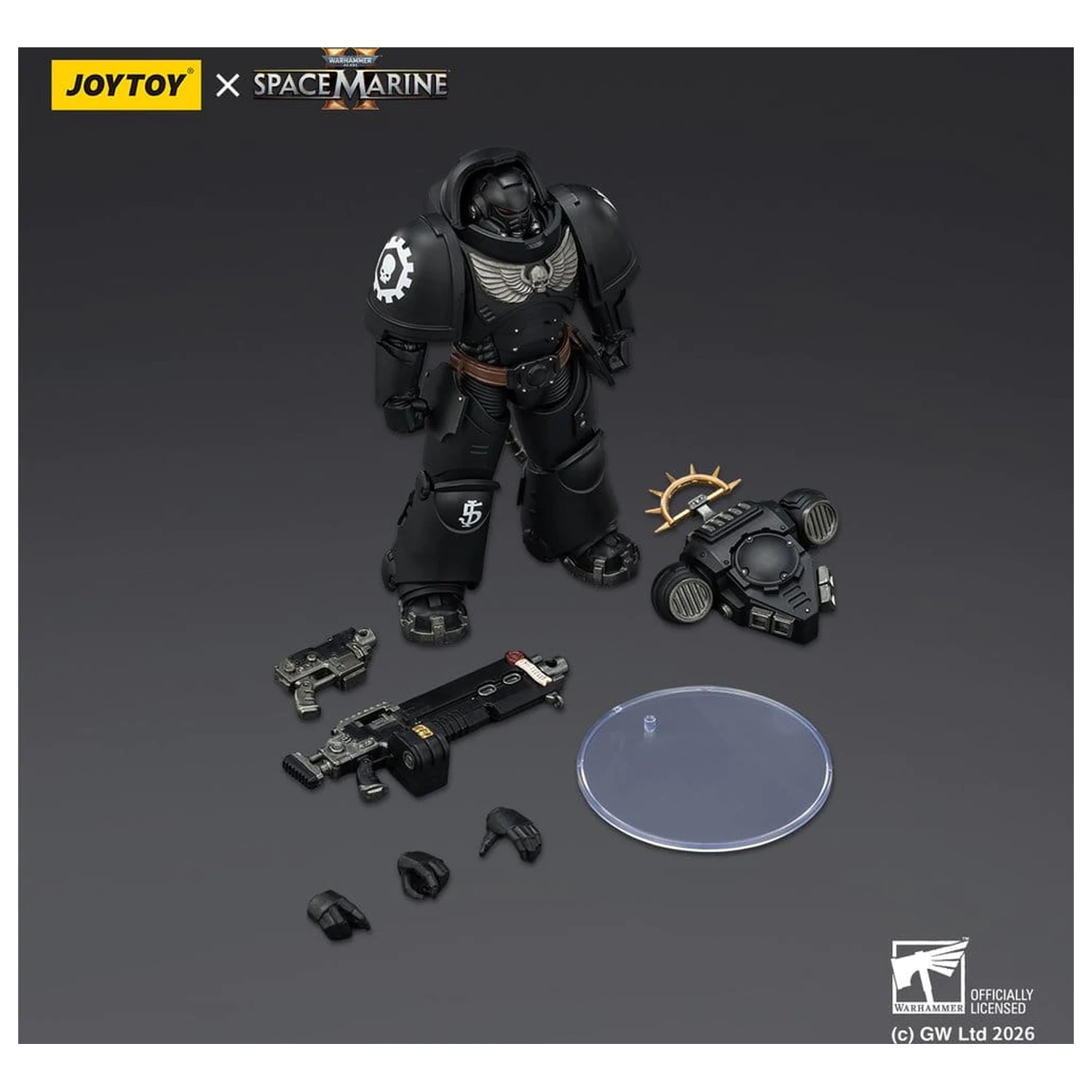 Warhammer 40,000 Action Figure Game Edition Iron Hands Heavy Intercessor 13 cm product photo