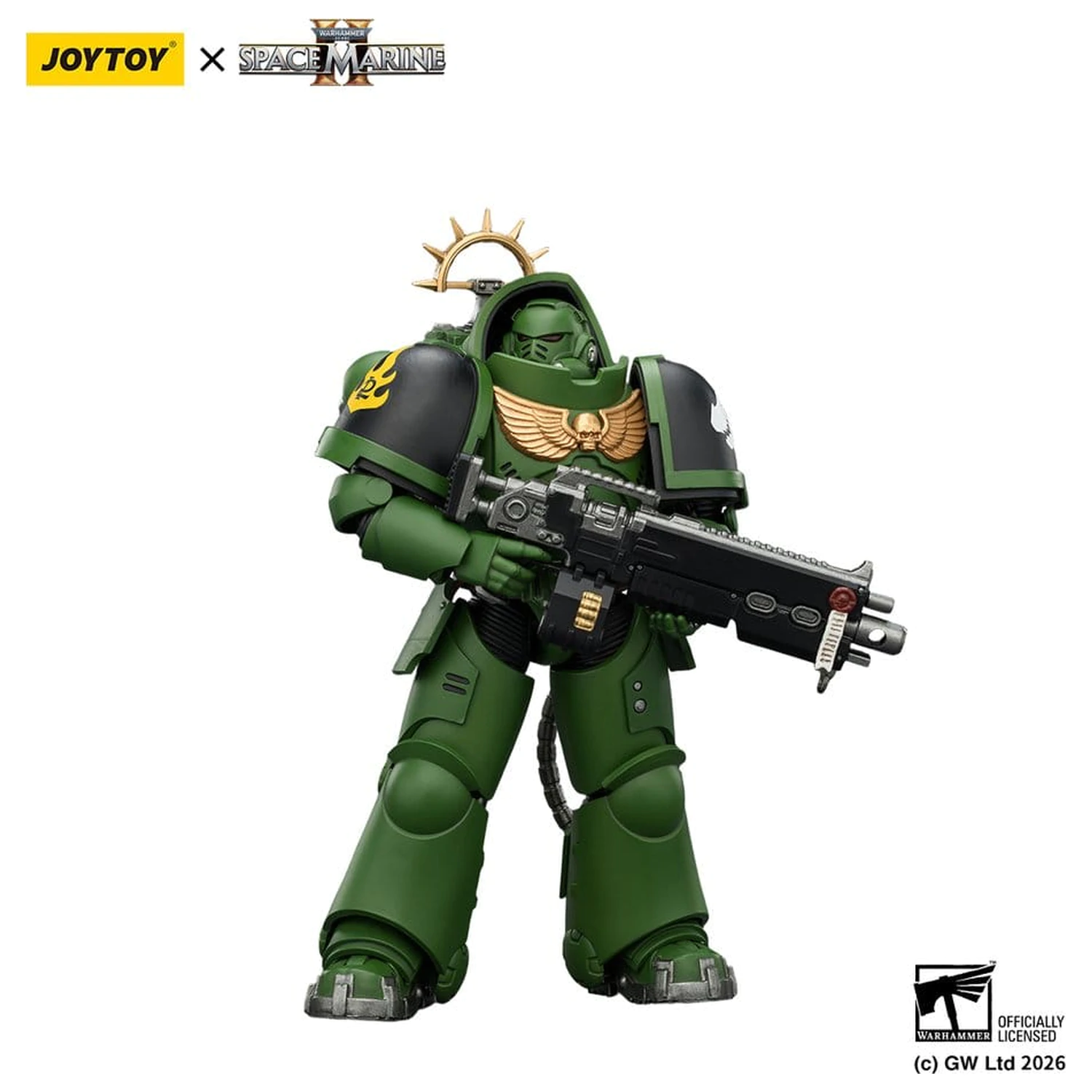 Warhammer 40,000 Action Figure Game Edition Salamanders Heavy Intercessor 13 cm product photo