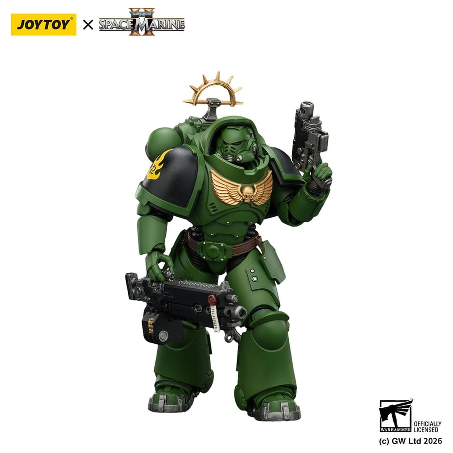 Warhammer 40,000 Action Figure Game Edition Salamanders Heavy Intercessor 13 cm product photo