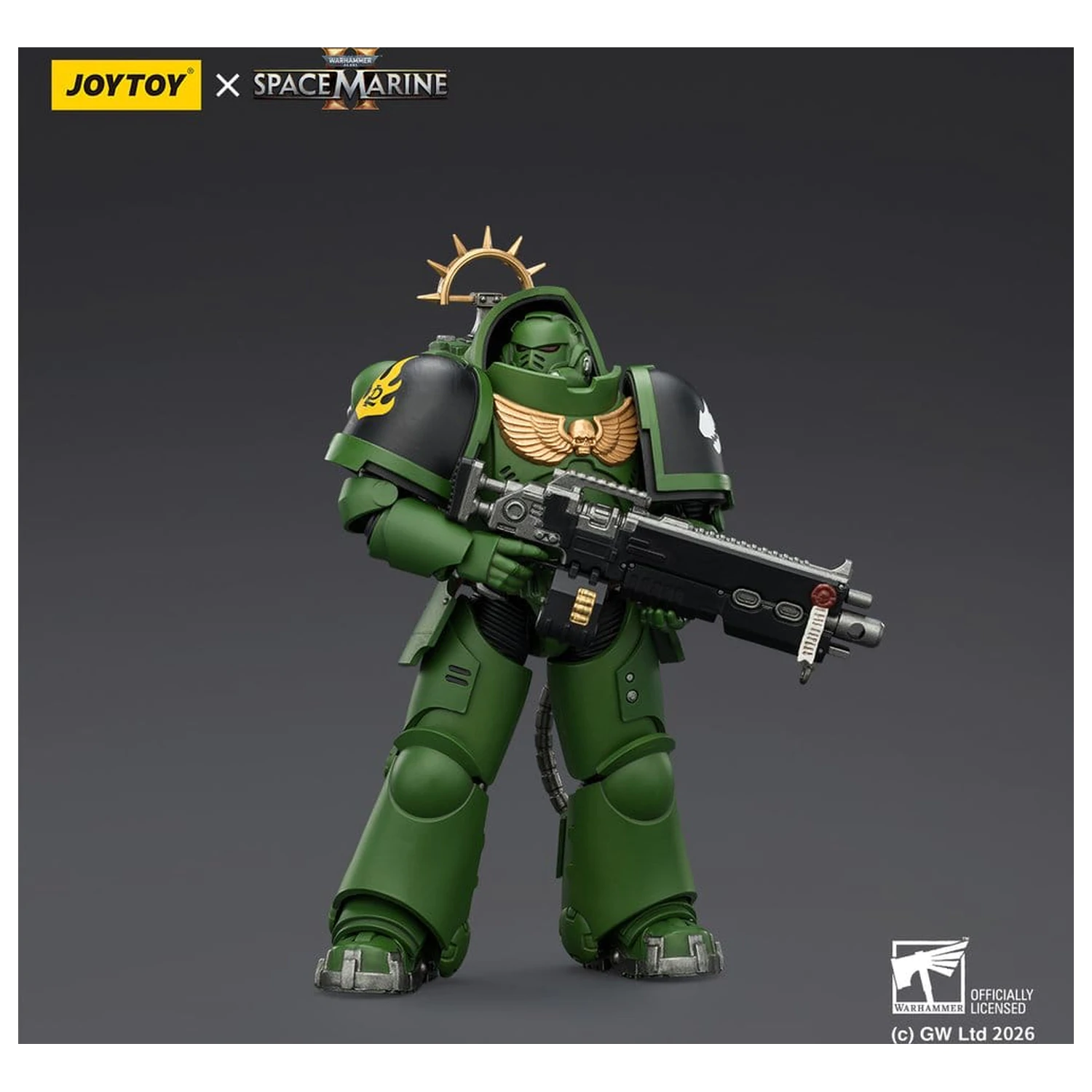 Warhammer 40,000 Action Figure Game Edition Salamanders Heavy Intercessor 13 cm product photo
