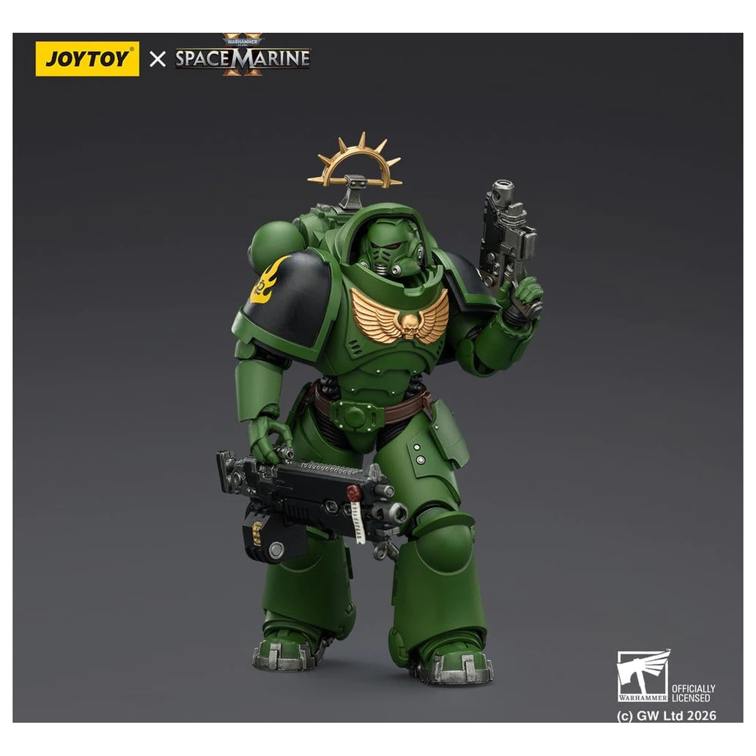 Warhammer 40,000 Action Figure Game Edition Salamanders Heavy Intercessor 13 cm product photo