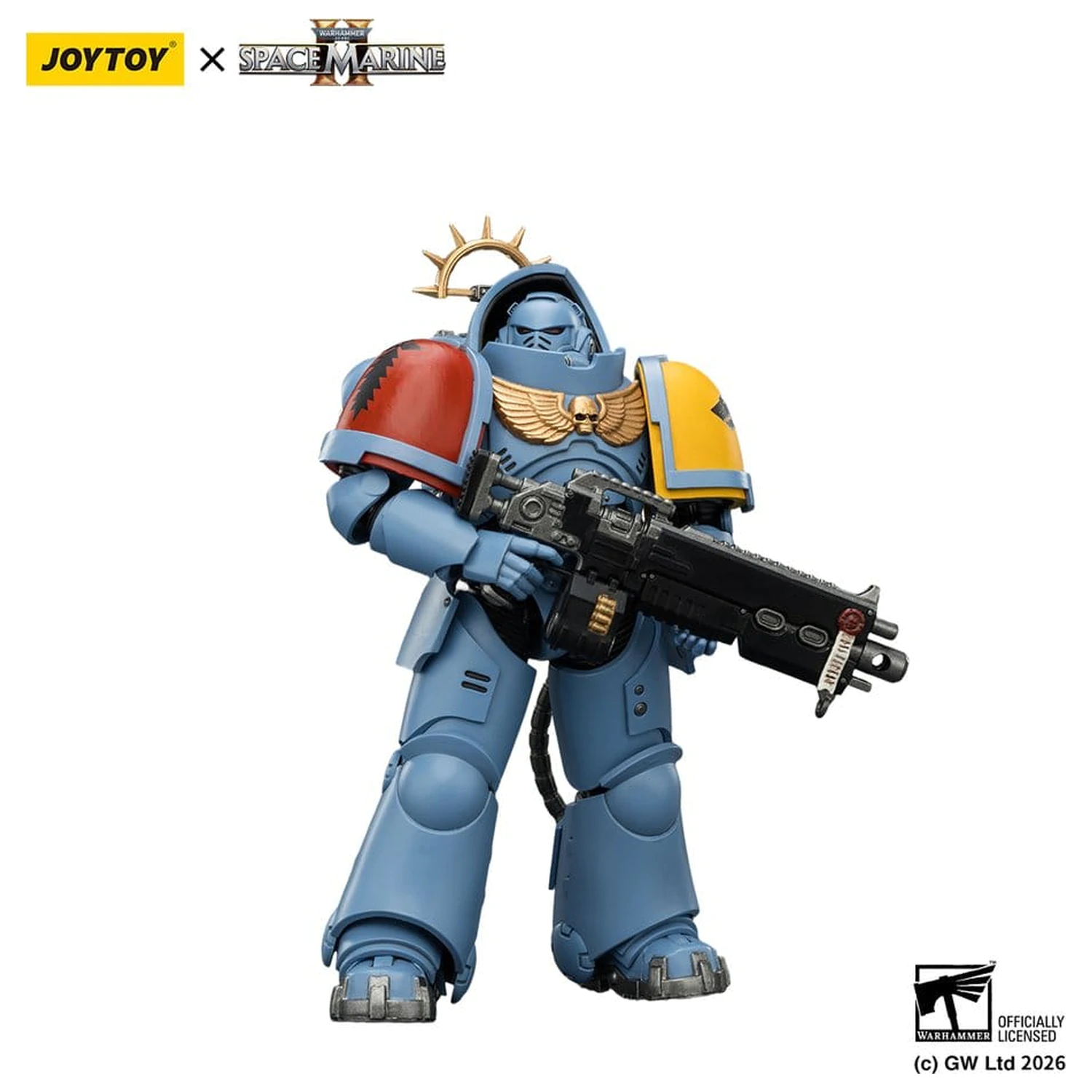 Warhammer 40,000 Action Figure Game Edition Space Wolves Heavy Intercessor 13 cm product photo