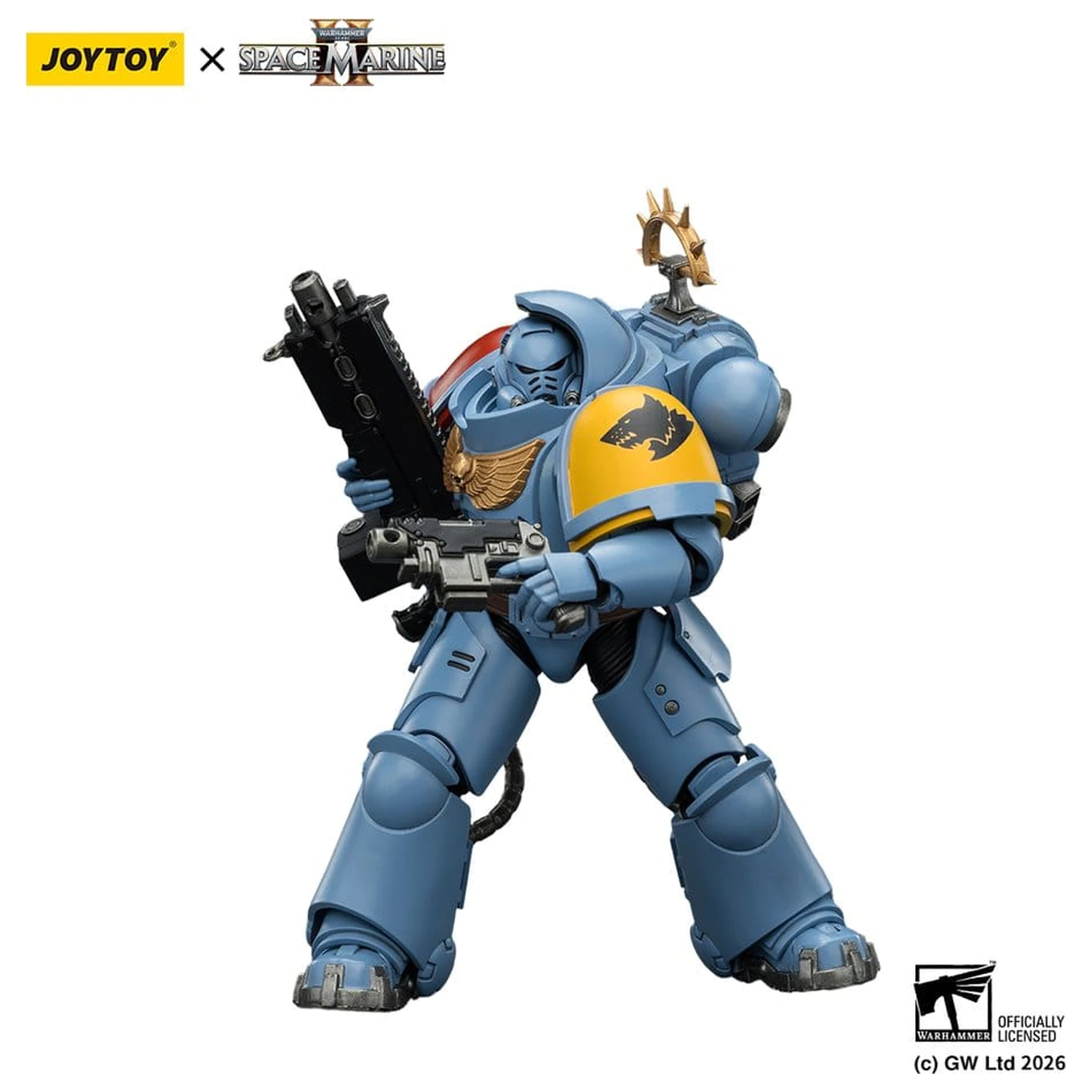 Warhammer 40,000 Action Figure Game Edition Space Wolves Heavy Intercessor 13 cm product photo