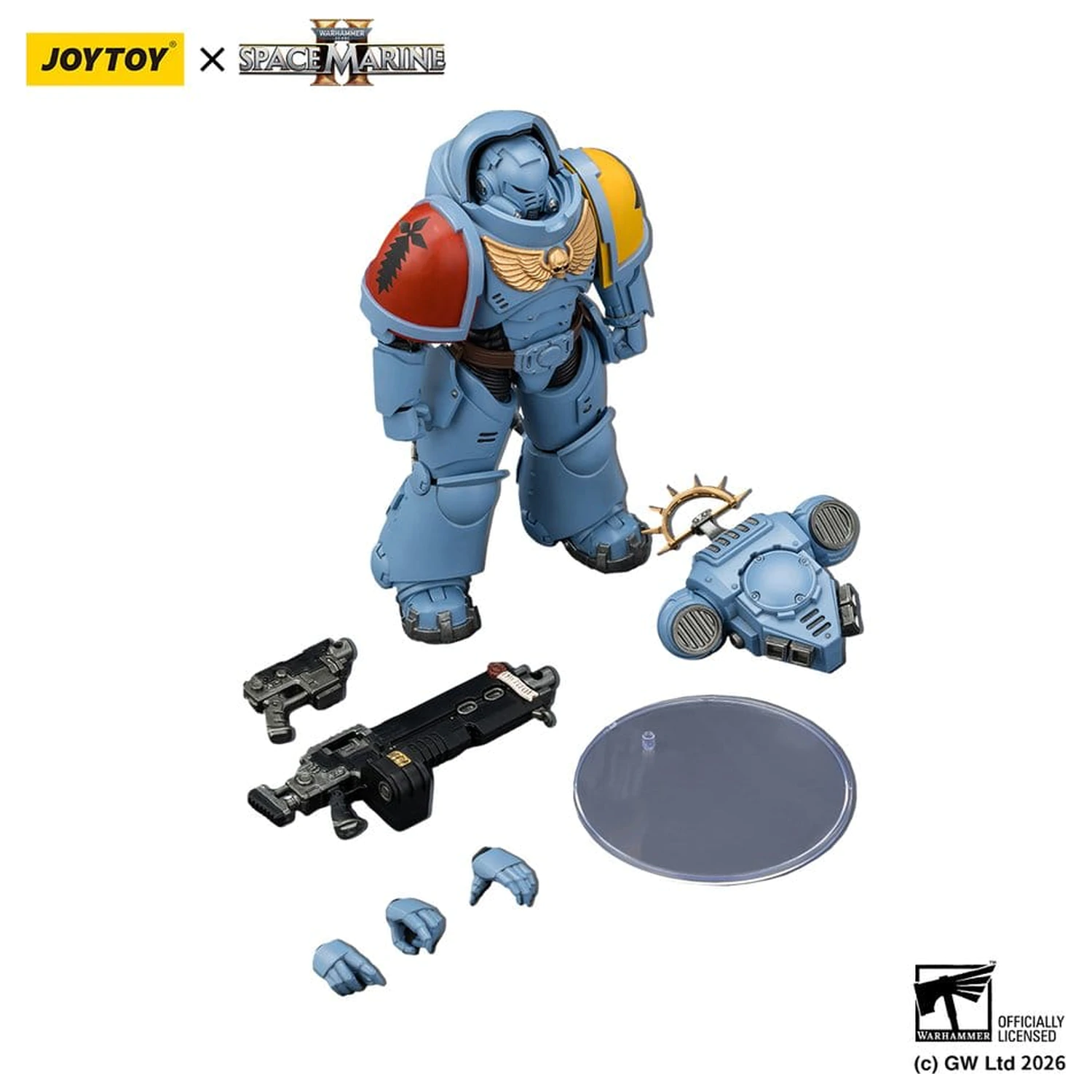 Warhammer 40,000 Action Figure Game Edition Space Wolves Heavy Intercessor 13 cm product photo