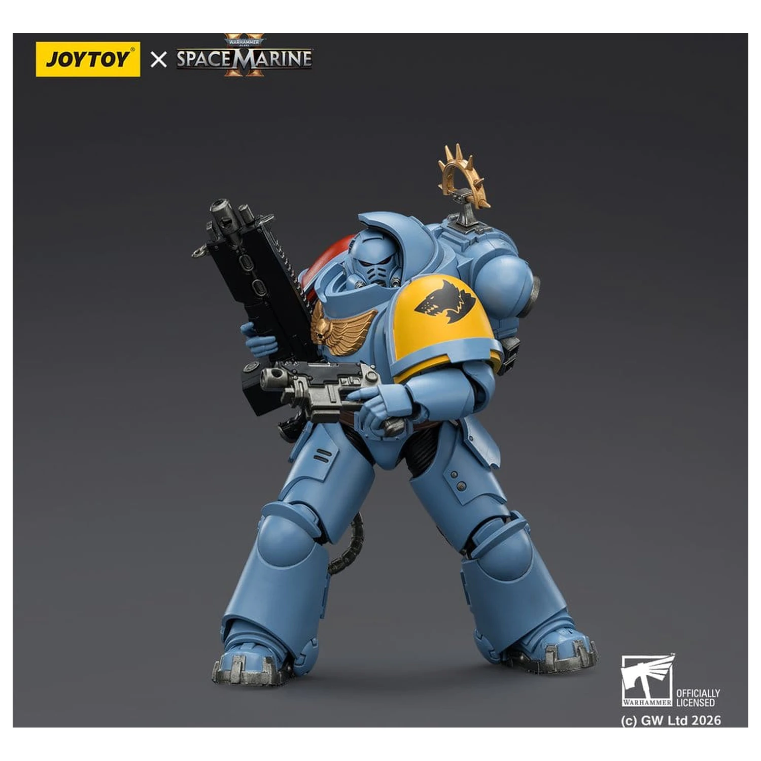 Warhammer 40,000 Action Figure Game Edition Space Wolves Heavy Intercessor 13 cm product photo