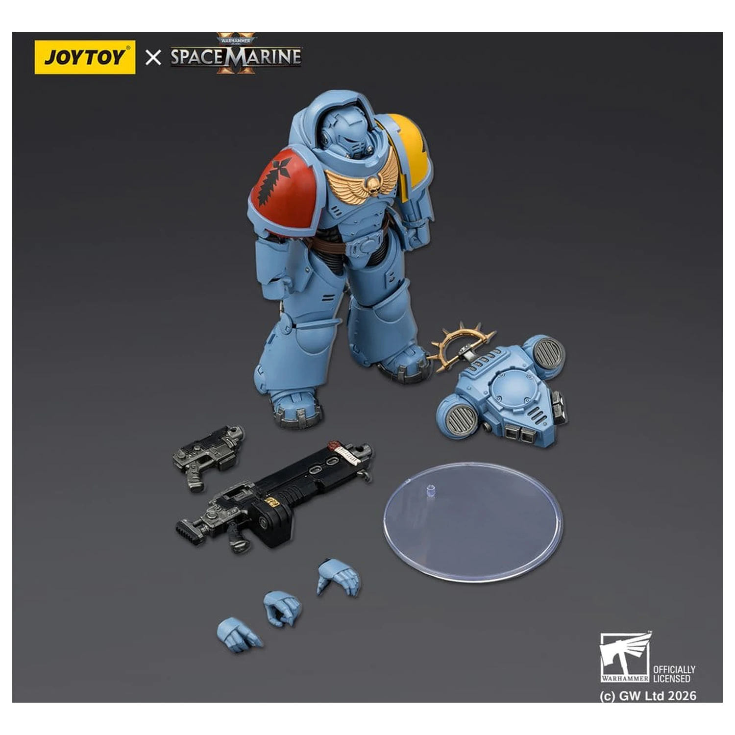 Warhammer 40,000 Action Figure Game Edition Space Wolves Heavy Intercessor 13 cm product photo