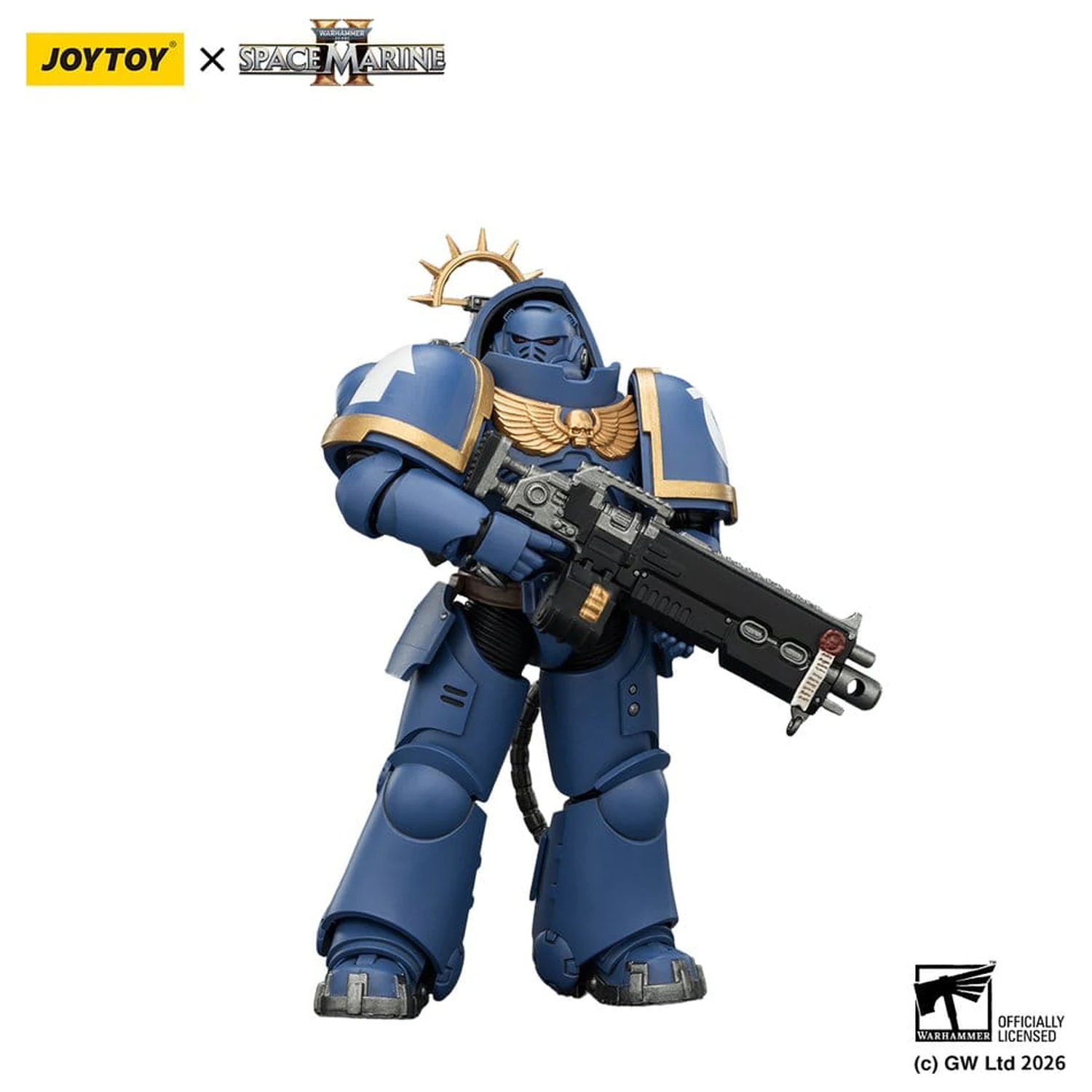 Warhammer 40,000 Action Figure Game Edition Ultramarines Heavy Intercessor 13 cm product photo