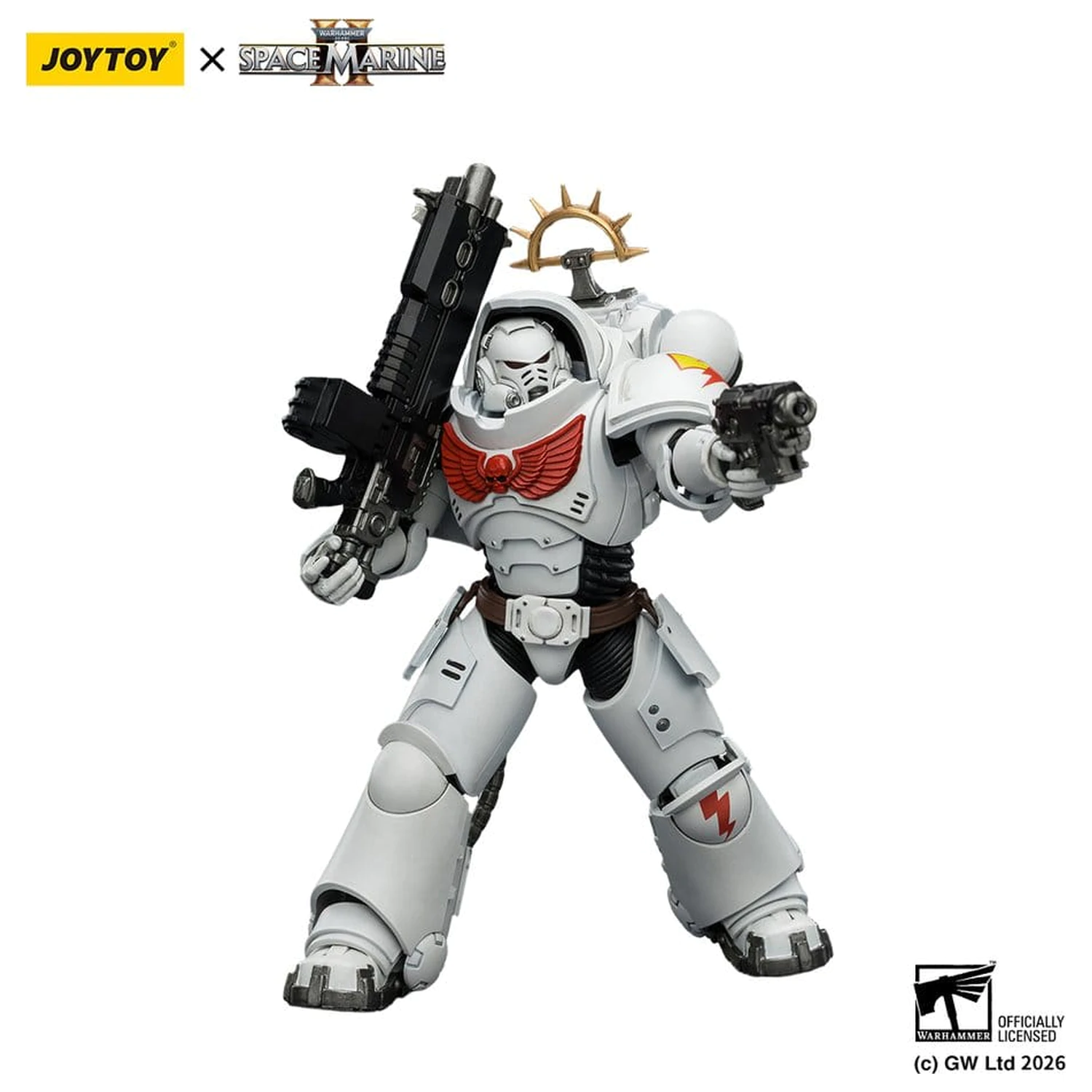 Warhammer 40,000 Action Figure Game Edition White Scars Heavy Intercessor 13 cm product photo