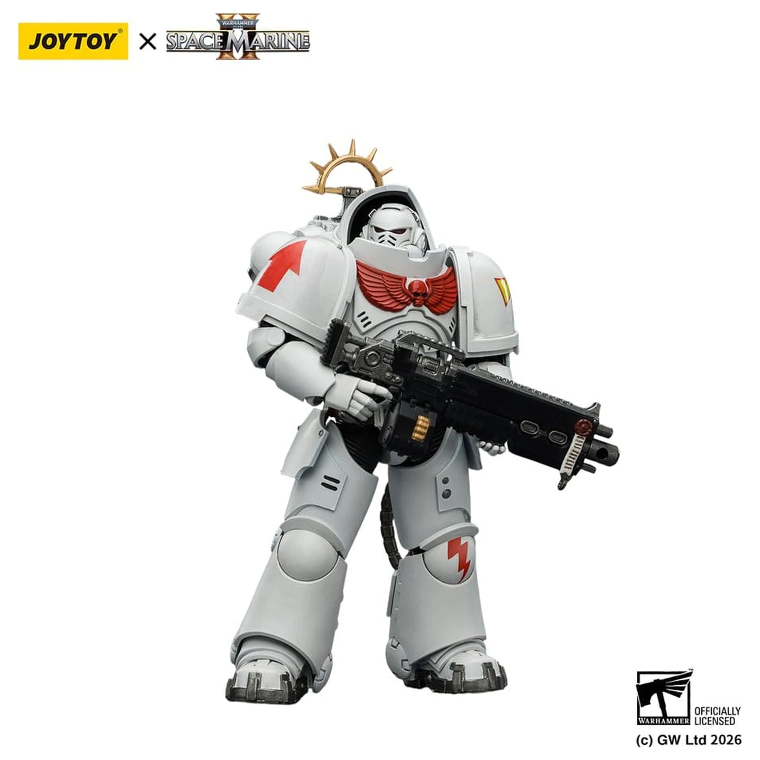 Warhammer 40,000 Action Figure Game Edition White Scars Heavy Intercessor 13 cm product photo