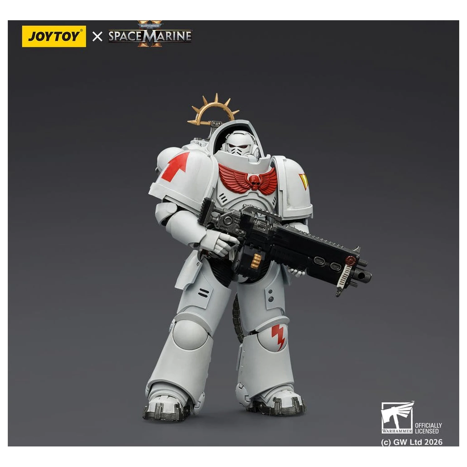 Warhammer 40,000 Action Figure Game Edition White Scars Heavy Intercessor 13 cm product photo