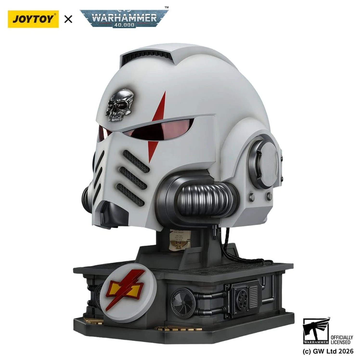 Warhammer 40,000 Helmet with Display Stand White Scars MkX 44 cm product photo