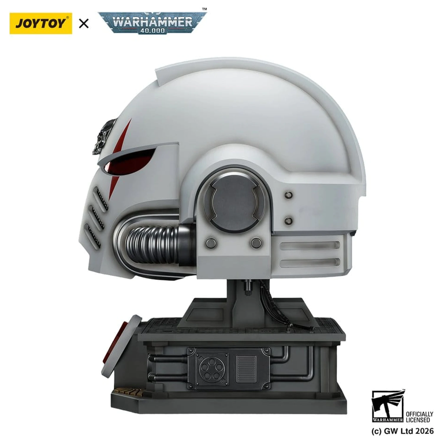 Warhammer 40,000 Helmet with Display Stand White Scars MkX 44 cm product photo