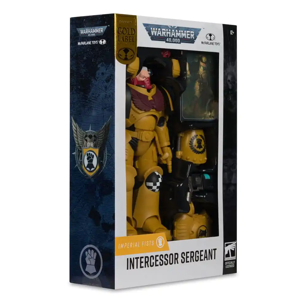 Warhammer 40,000 Action Figure Intercessor Sergeant (Imperial Fist) (Gold Label) 18 cm product photo
