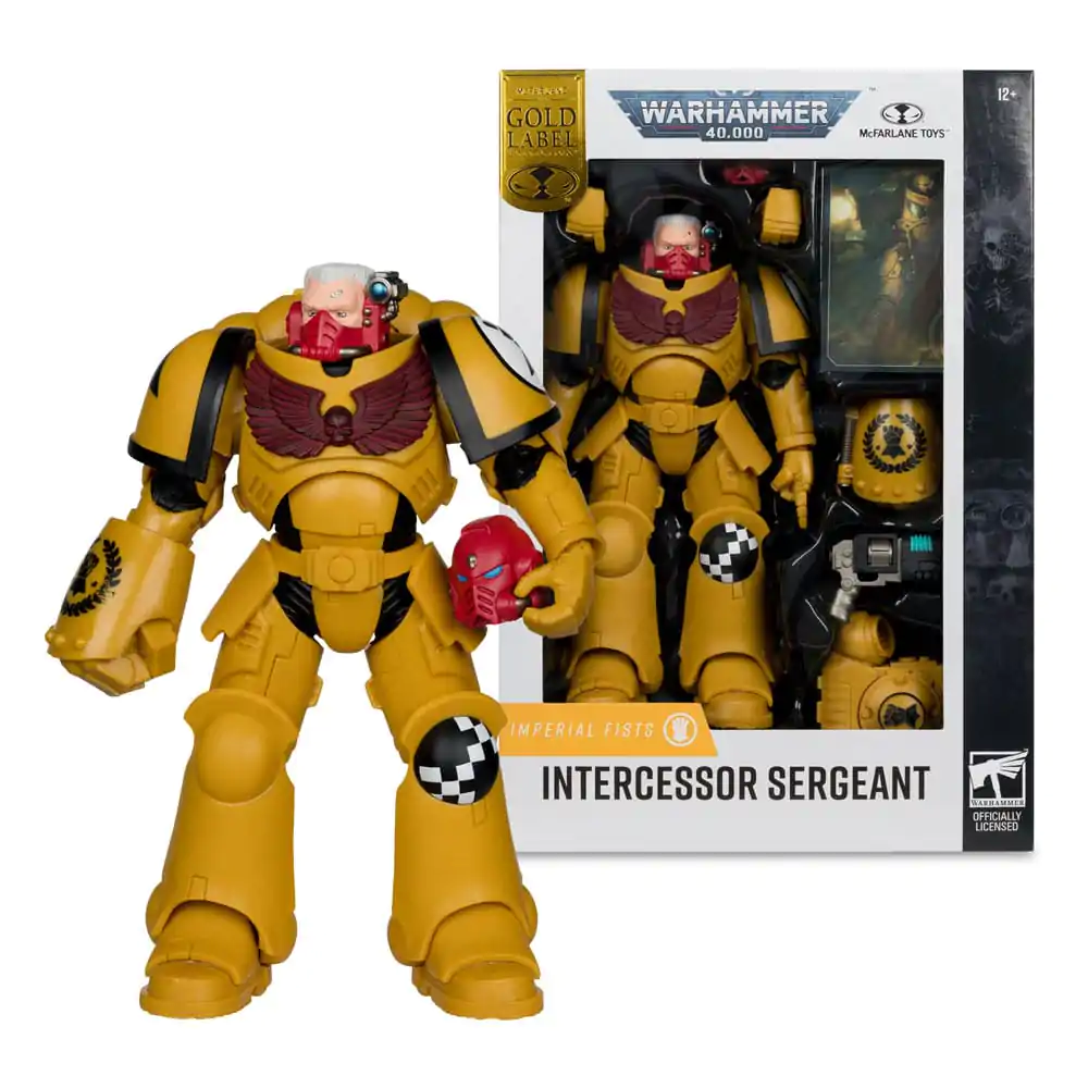Warhammer 40,000 Action Figure Intercessor Sergeant (Imperial Fist) (Gold Label) 18 cm product photo