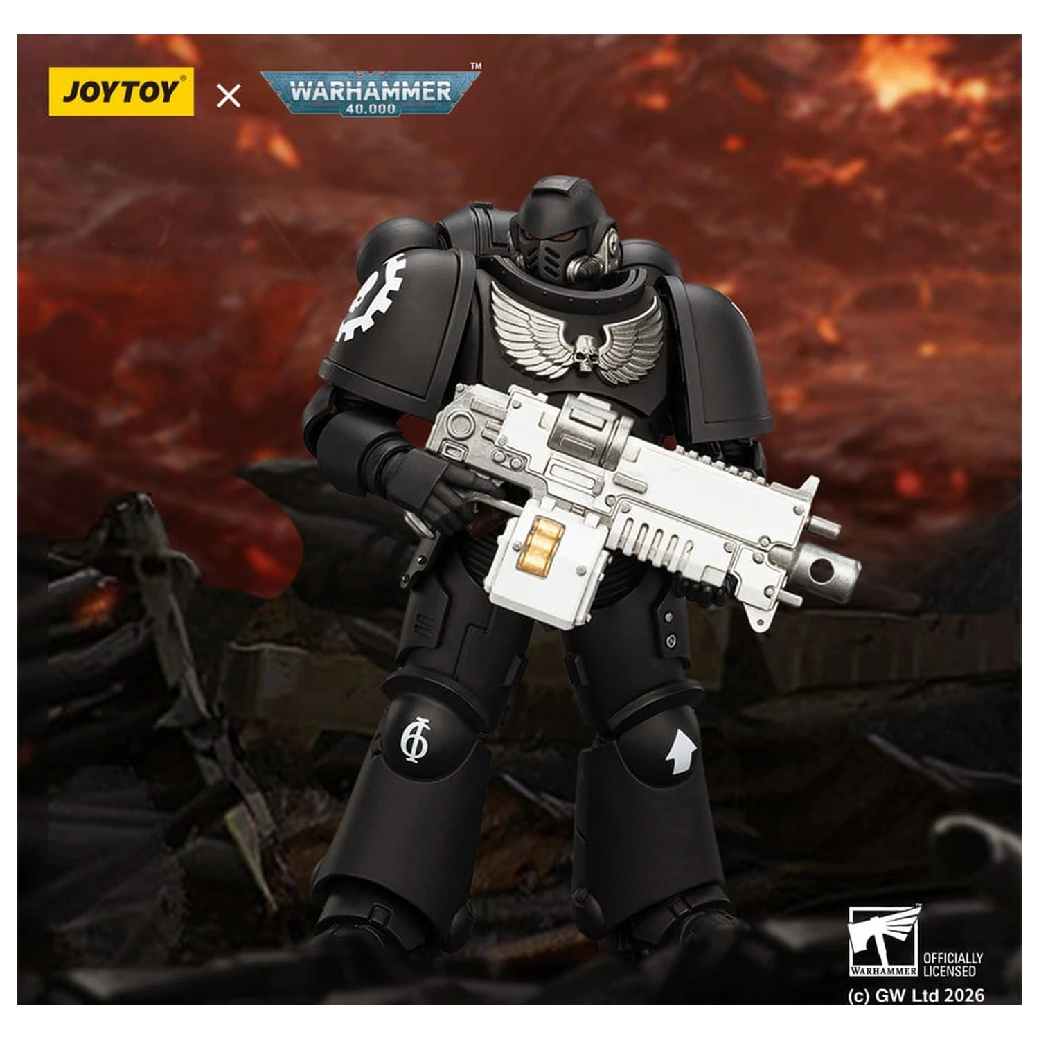 Warhammer 40,000 Action Figure Iron Hands Intercessor 12 cm product photo