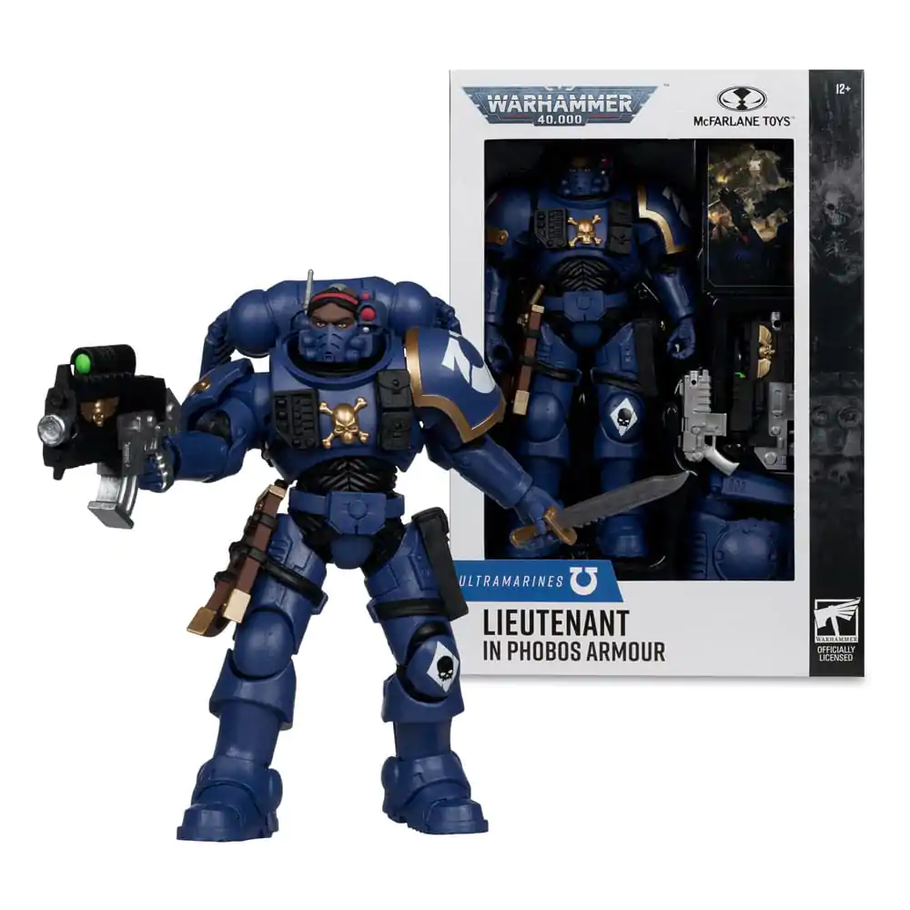 Warhammer 40,000 Action Figure Lieutenant in Phobos Armor (Ultramarines) 18 cm product photo